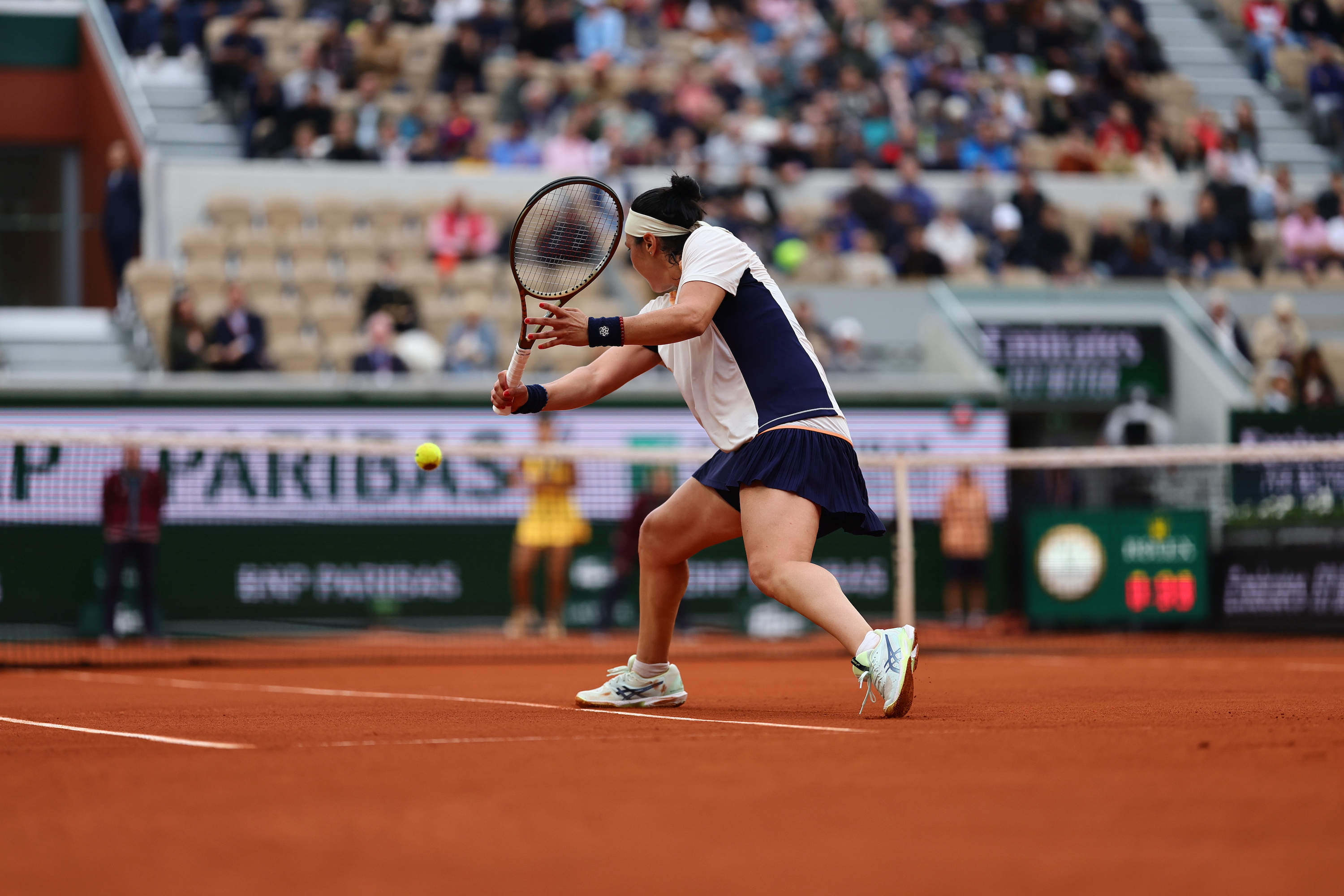 Ons Jabeur, second round, Roland-Garros
