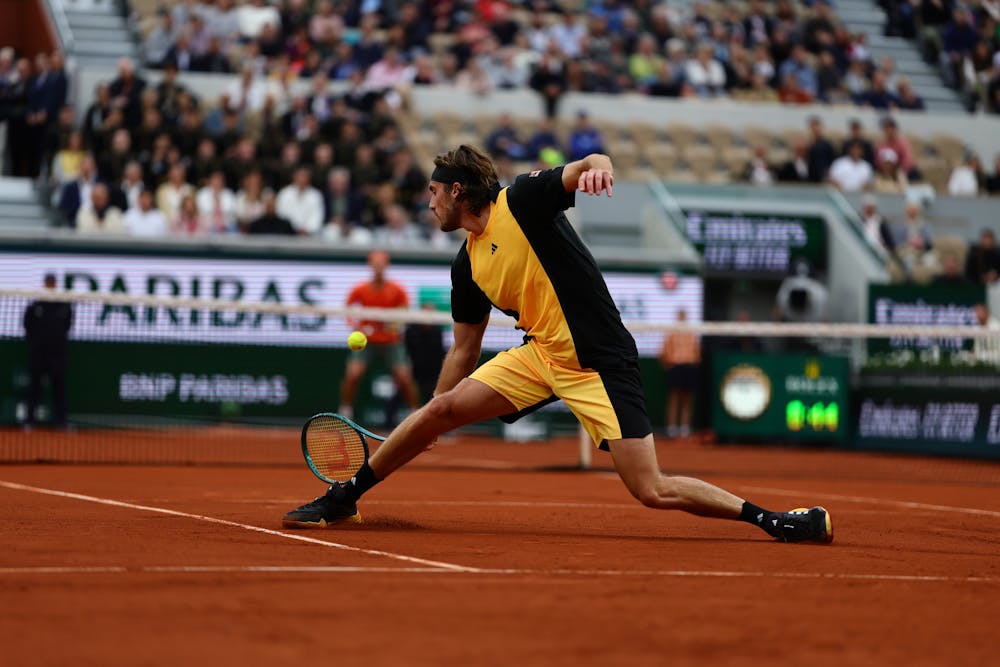 Stefanos Tsitsipas, deuxième tour, Roland-Garros 2024 Stefanos Tsitsipas, deuxième tour, Roland-Garros 2024