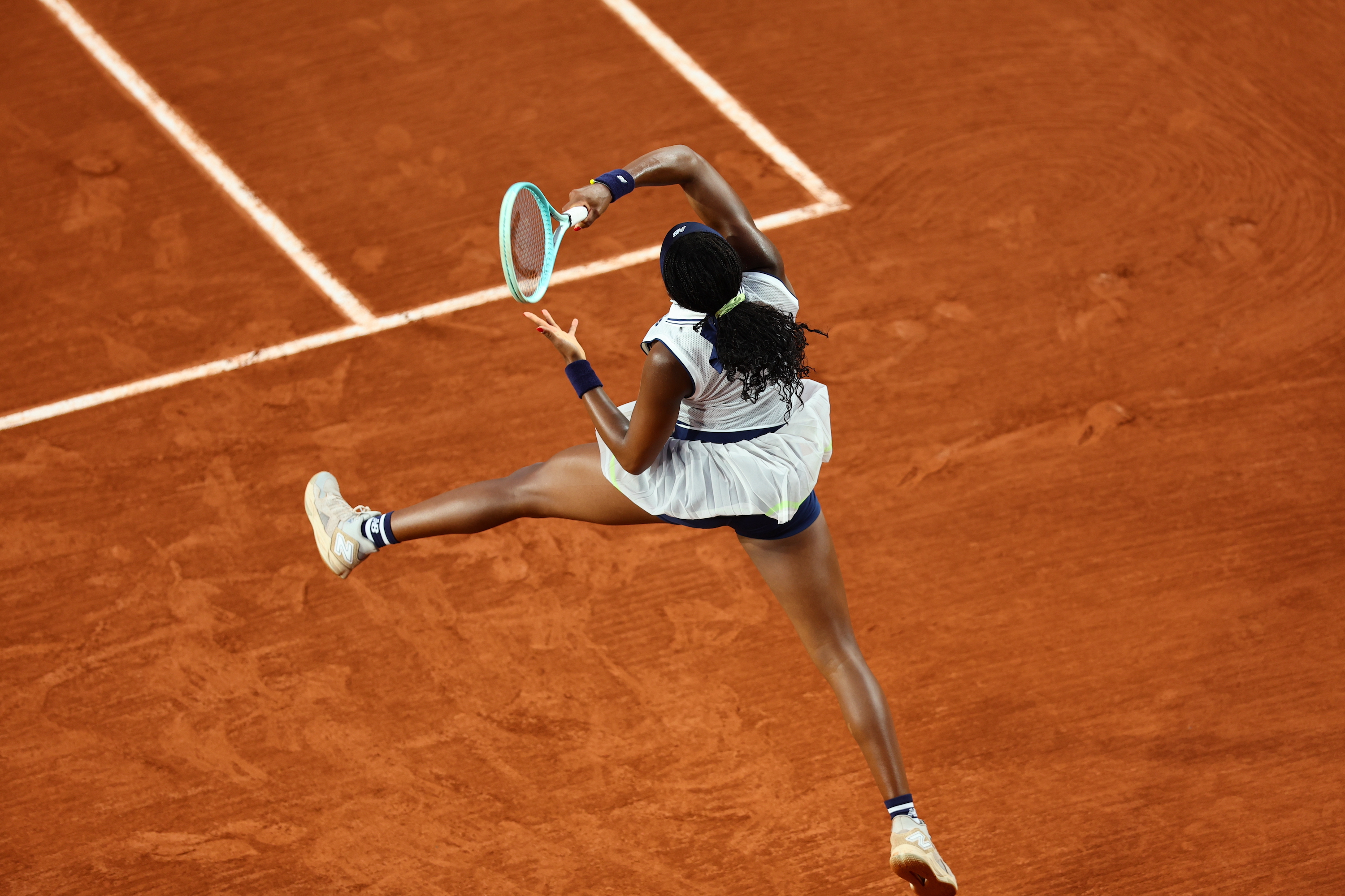 Coco Gauff, second round, Roland-Garros 2024