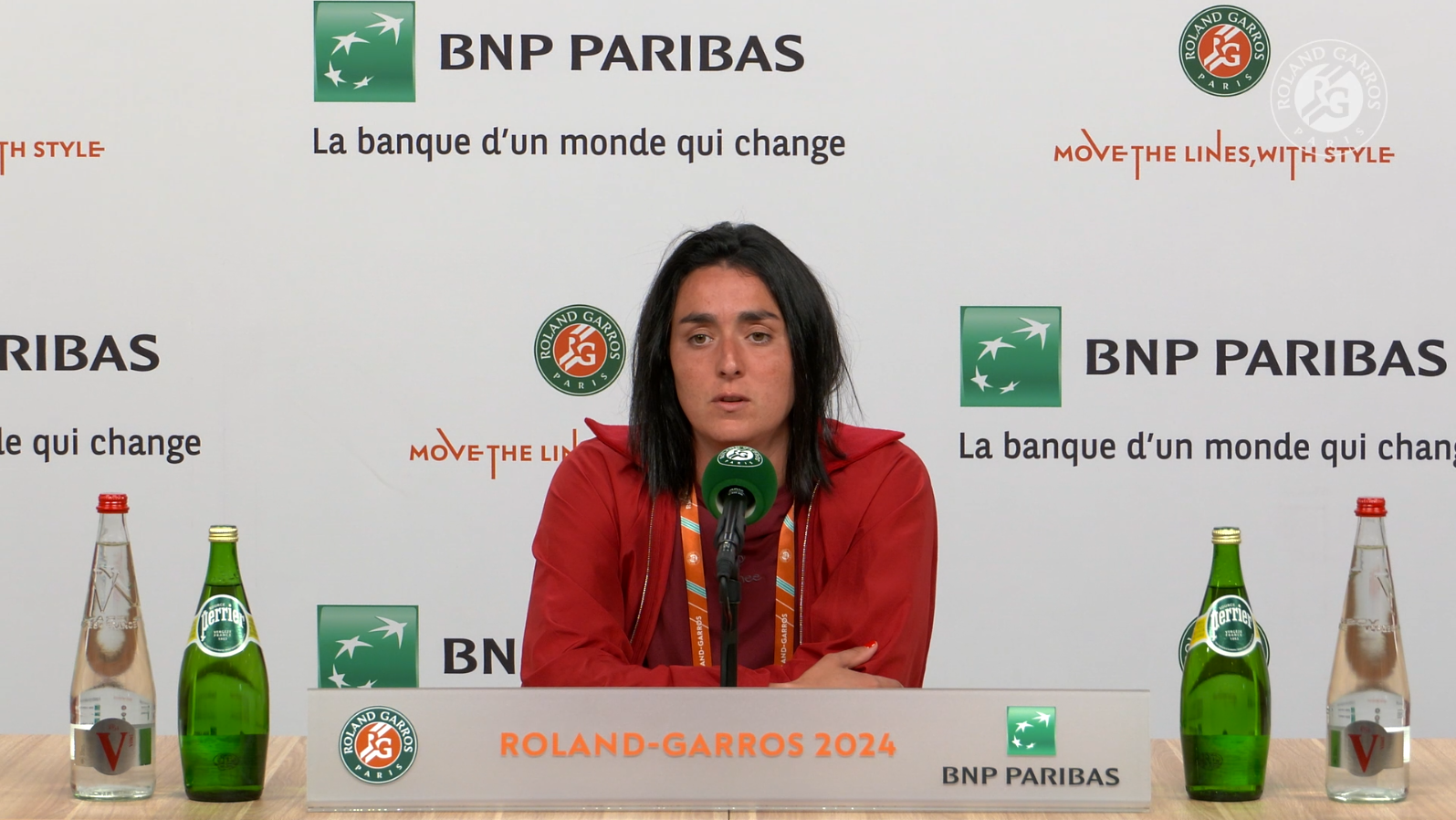 Ons Jabeur, second round, Roland-Garros 2024