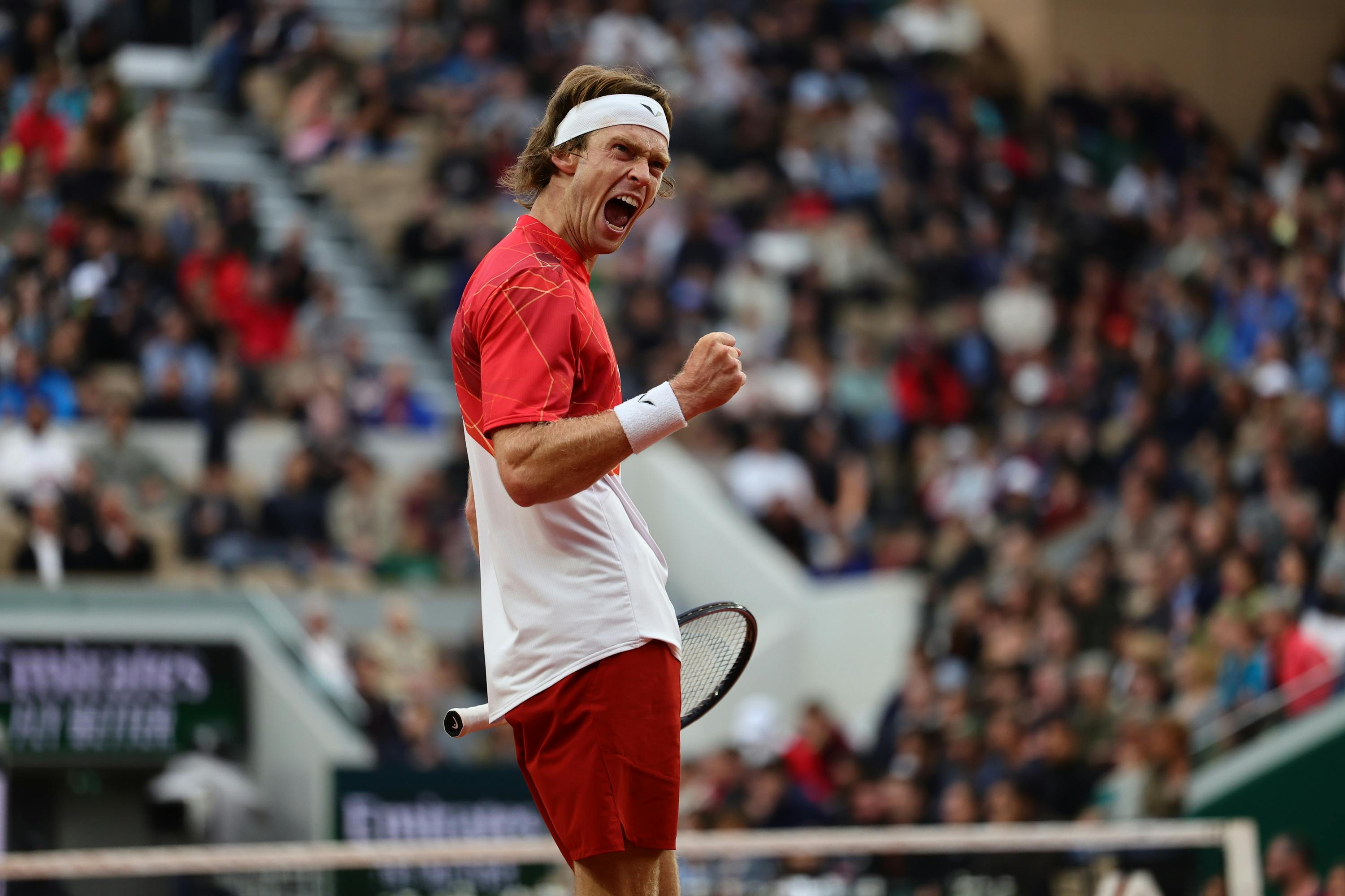 Andrey Rublev / Deuxième tour Roland-Garros 2024