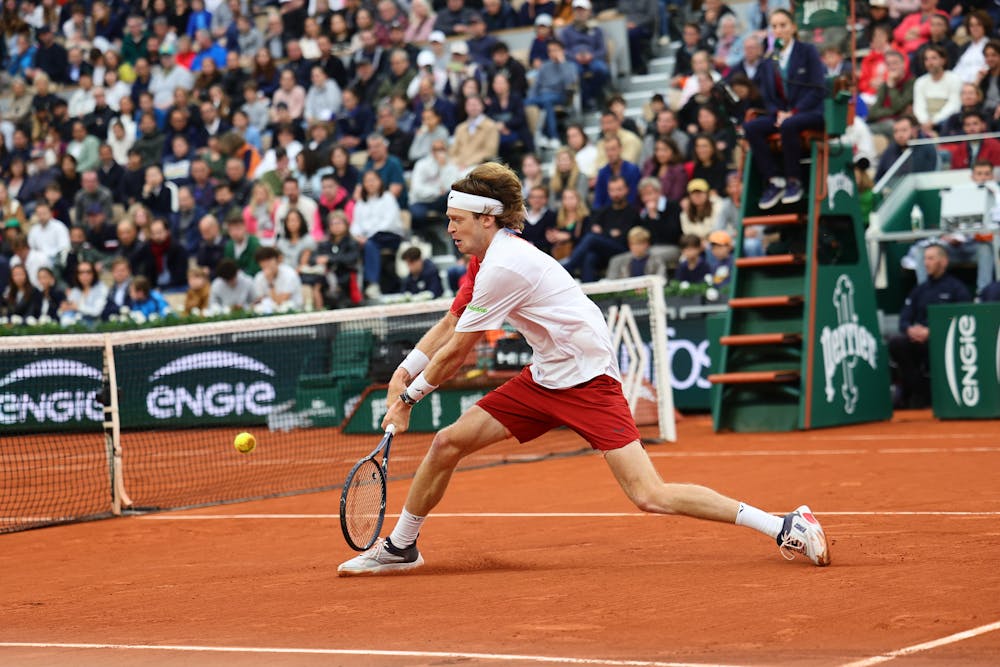 Andrey Rublev, deuxième tour, Roland-Garros 2024