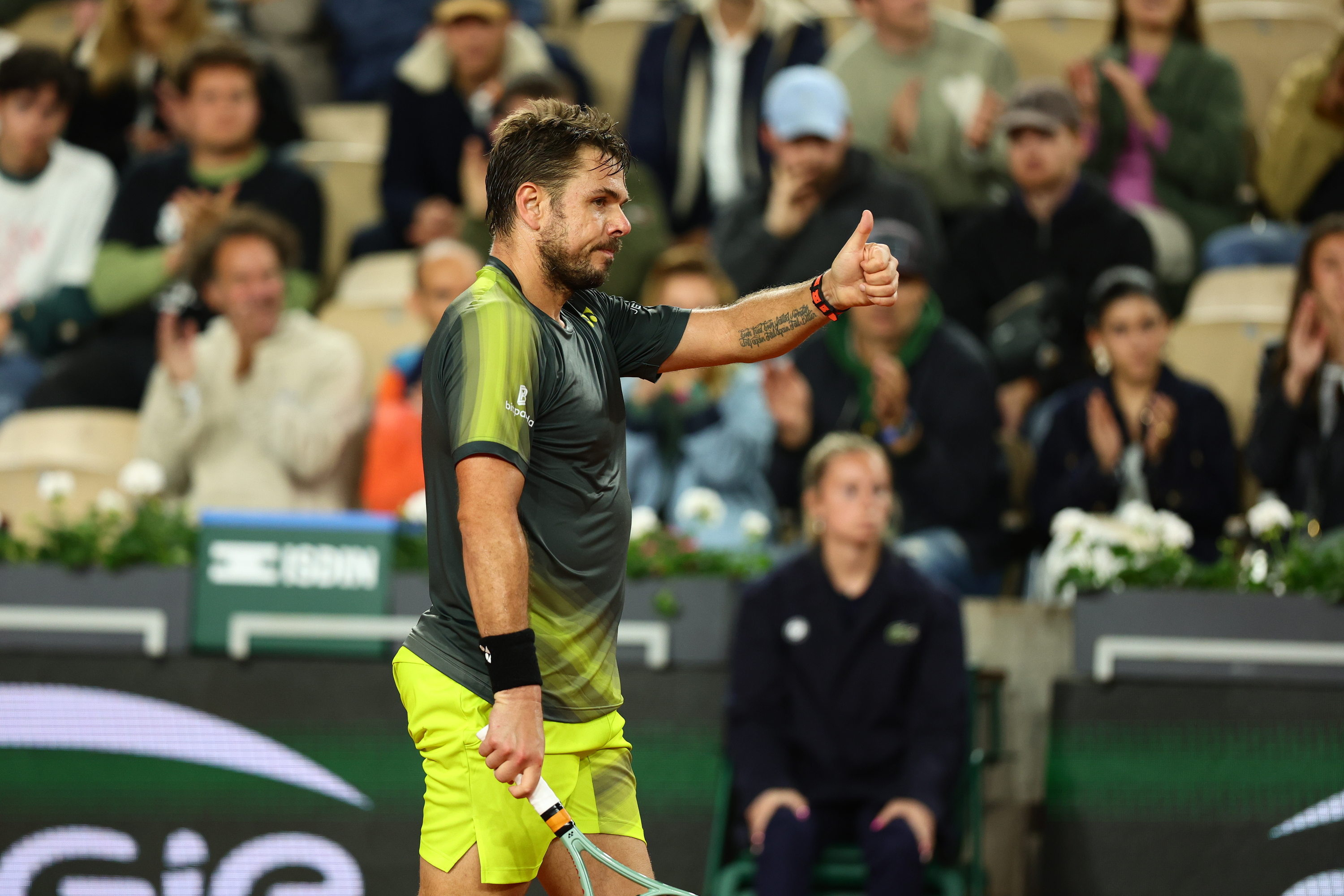 Stan Wawrinka, deuxième tour, Roland-Garros 2024