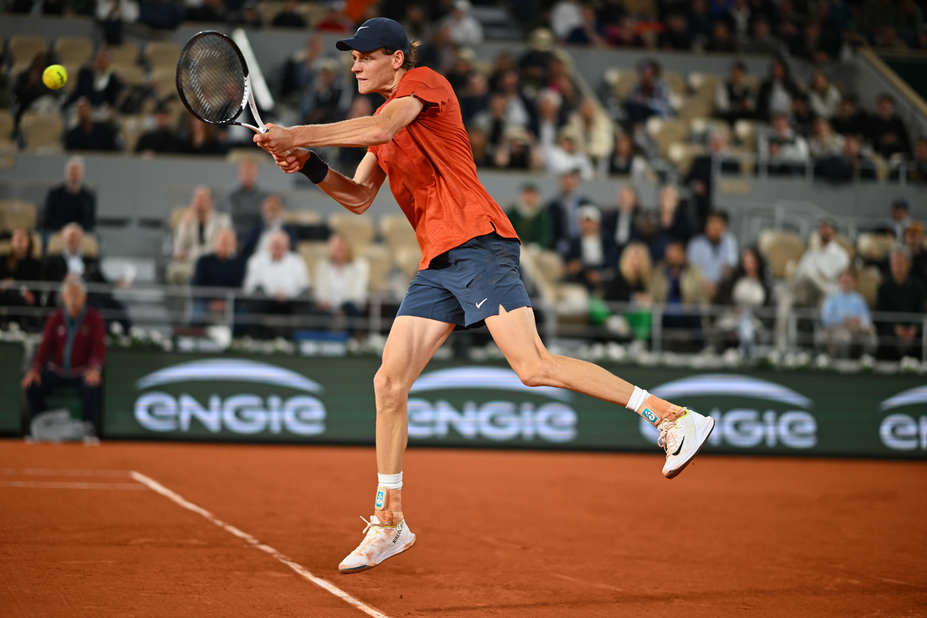Jannik Sinner, deuxième tour, Roland-Garros 2024