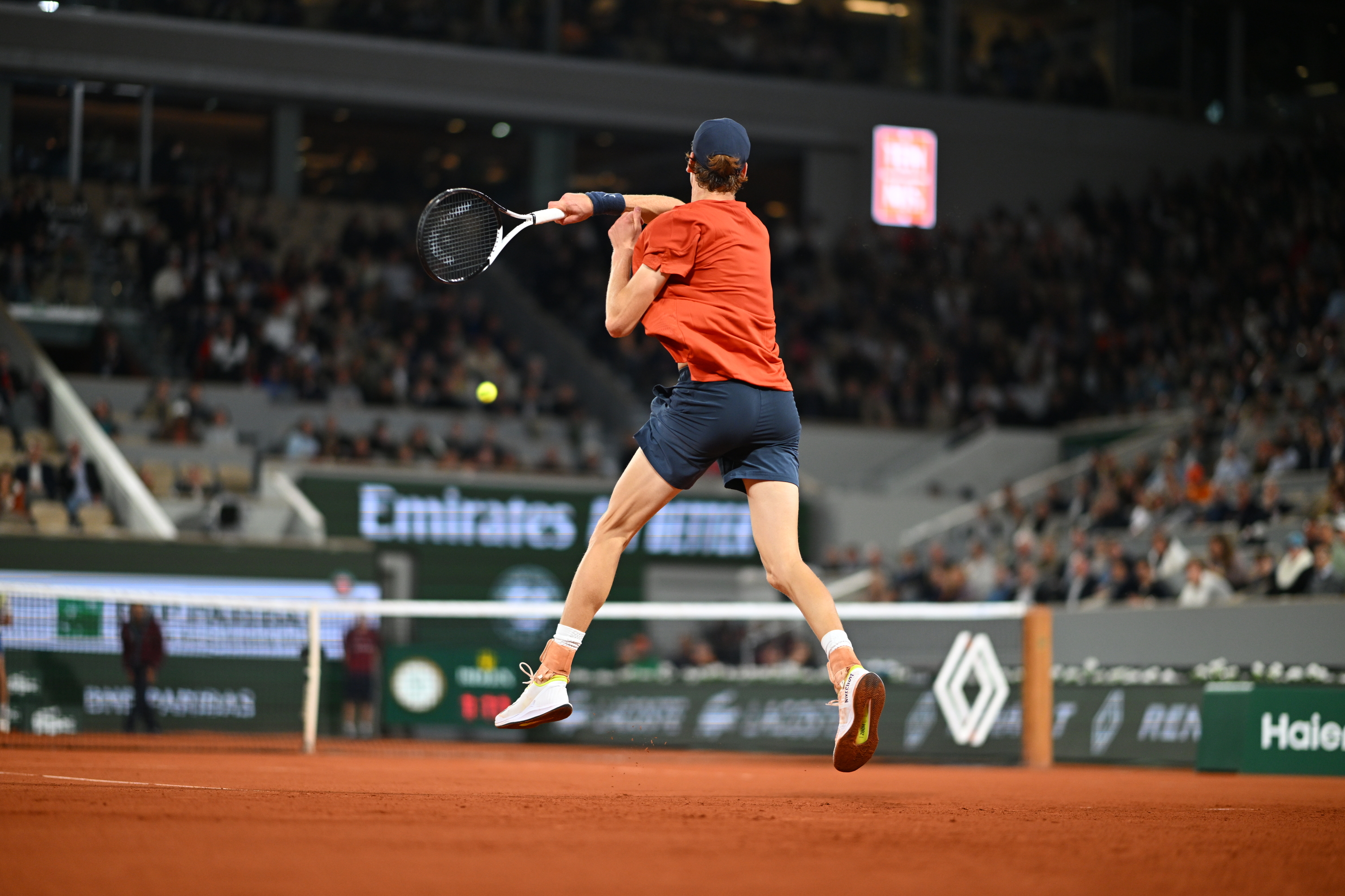 Jannik Sinner, premier tour, Roland-Garros 2024