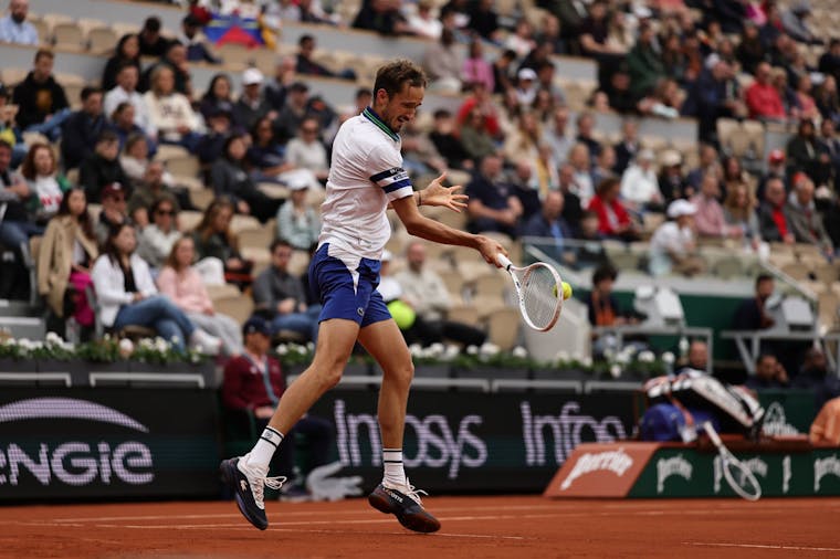 Daniil Medvedev, deuxième tour, Roland-Garros 2024