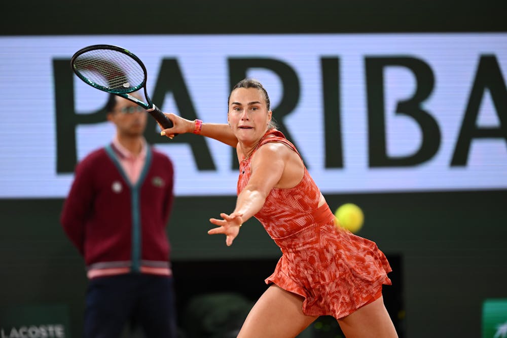 Aryna Sabalenka, second round, Roland-Garros 2024