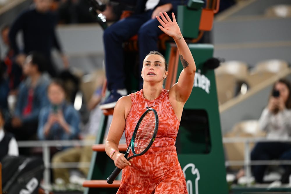 Aryna Sabalenka / Deuxième tour, Roland-Garros 2024