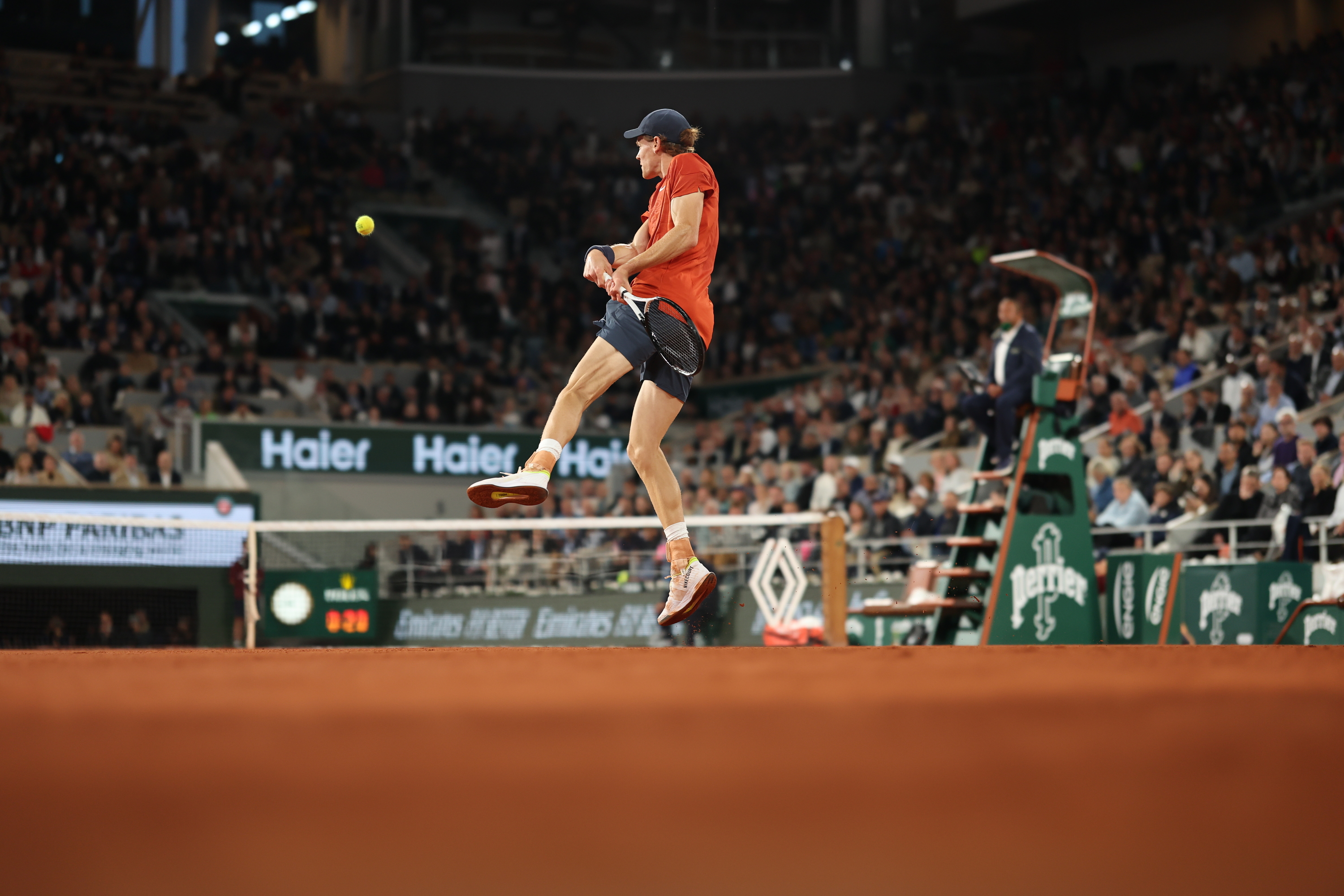 Jannik Sinner, deuxième tour, Roland-Garros 2024