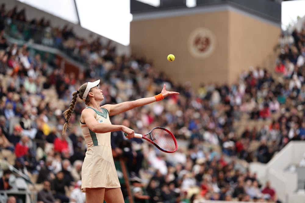 Elena Rybakina, deuxième tour, Roland-Garros 2024