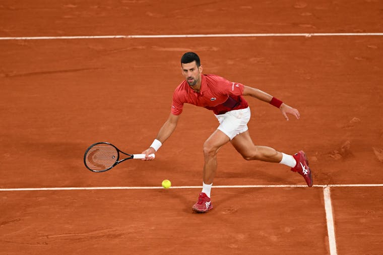 Novak Djokovic, deuxième tour, Roland-Garros 2024