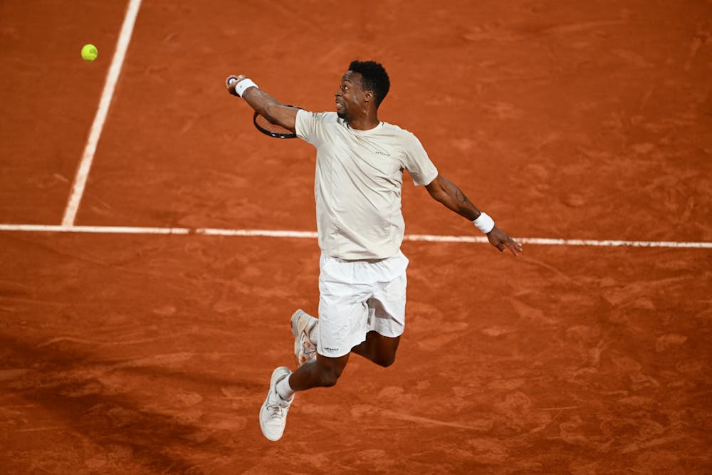 Gael Monfils, second round, Roland-Garros 2024