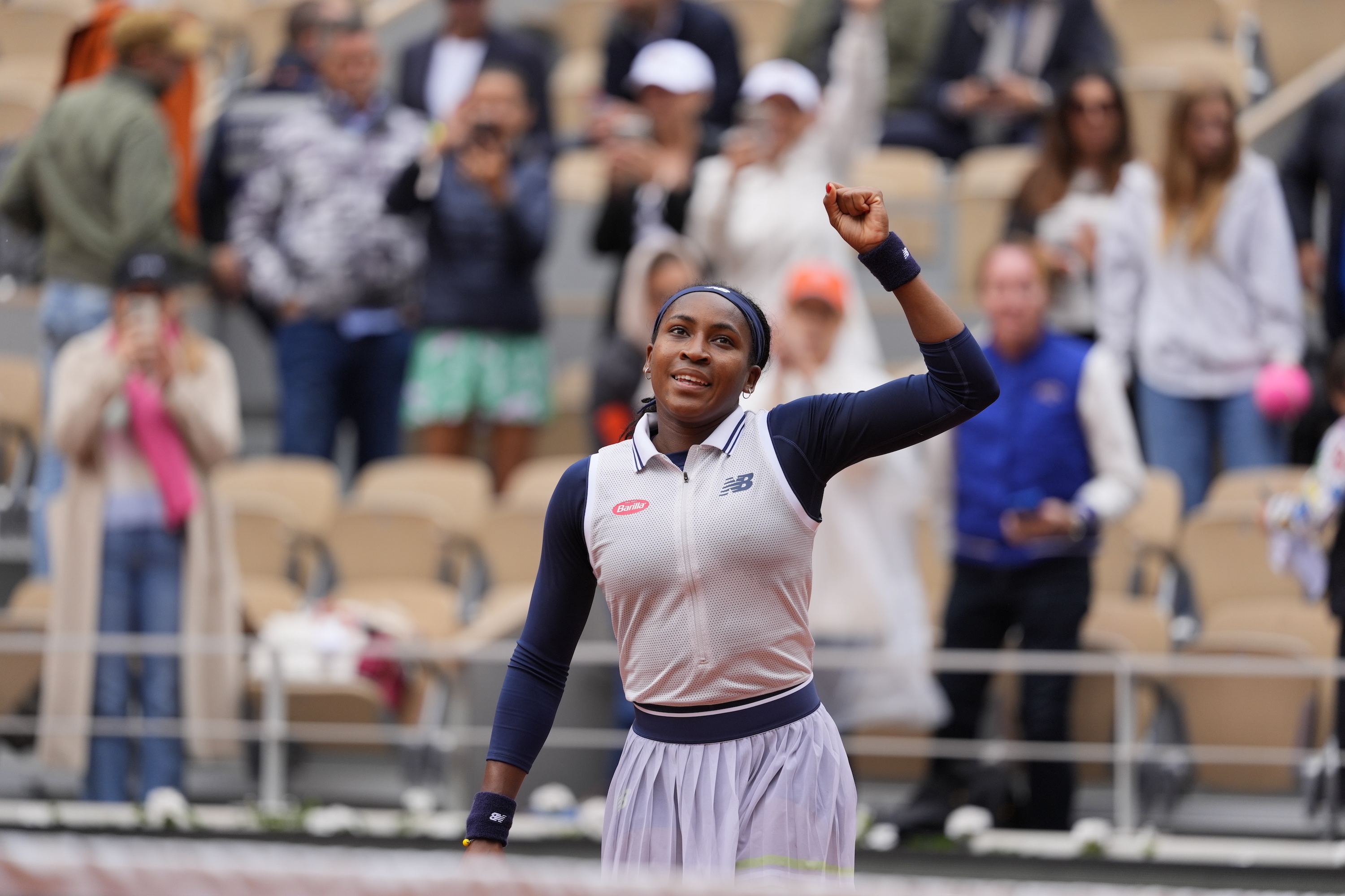 Coco Gauff, third round, Roland-Garros 2024