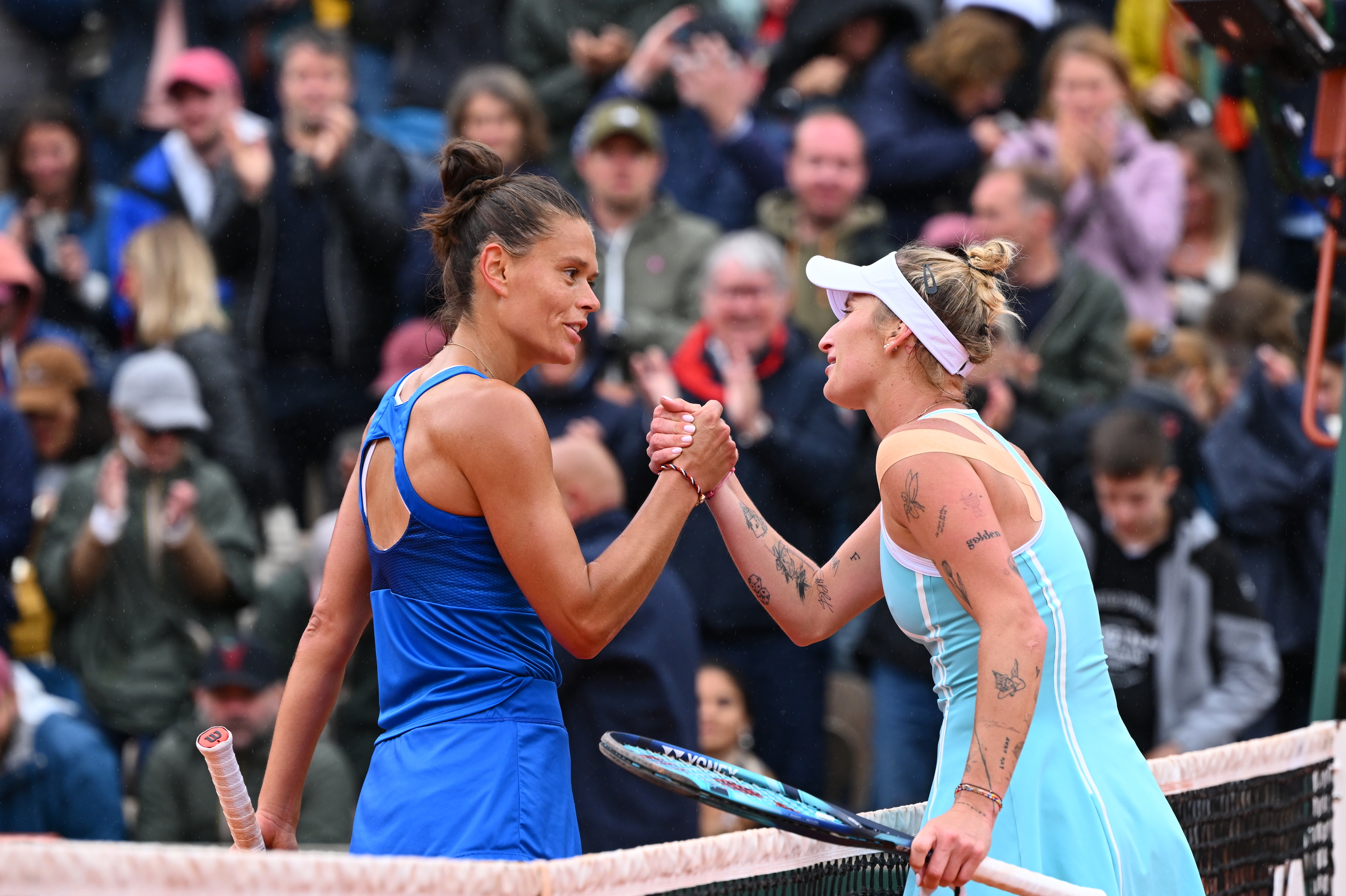 Chloé Paquet, Marketa Vondrousova, troisième tour, Roland-Garros 2024