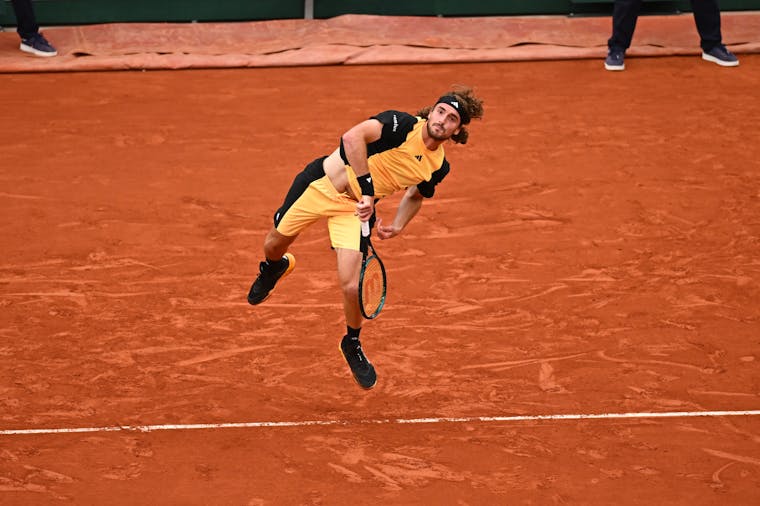 Stefanos Tsitsipas / 3e tour Roland-Garros 2024