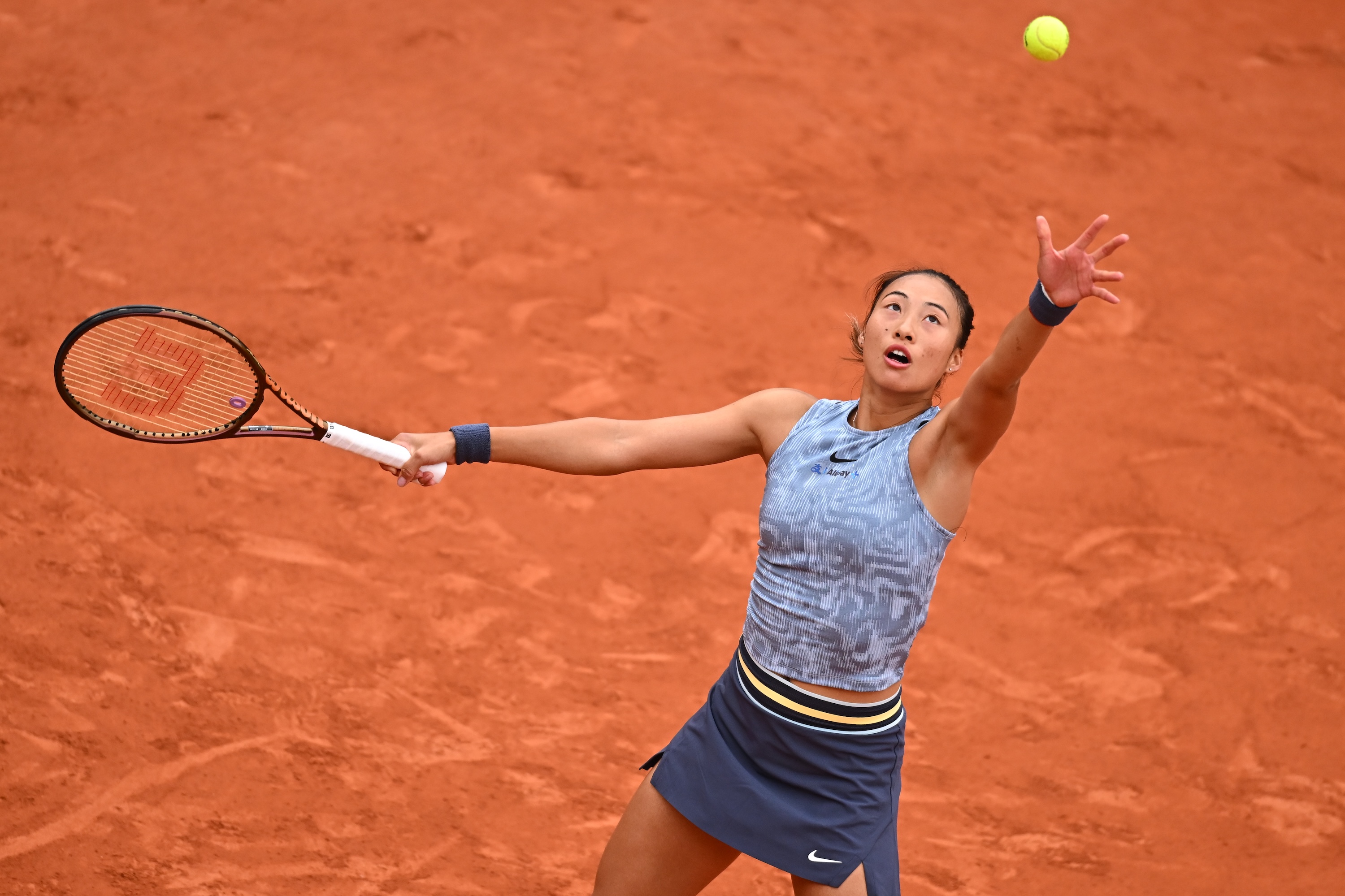 Qinwen Zheng, third round, Roland-Garros 2024