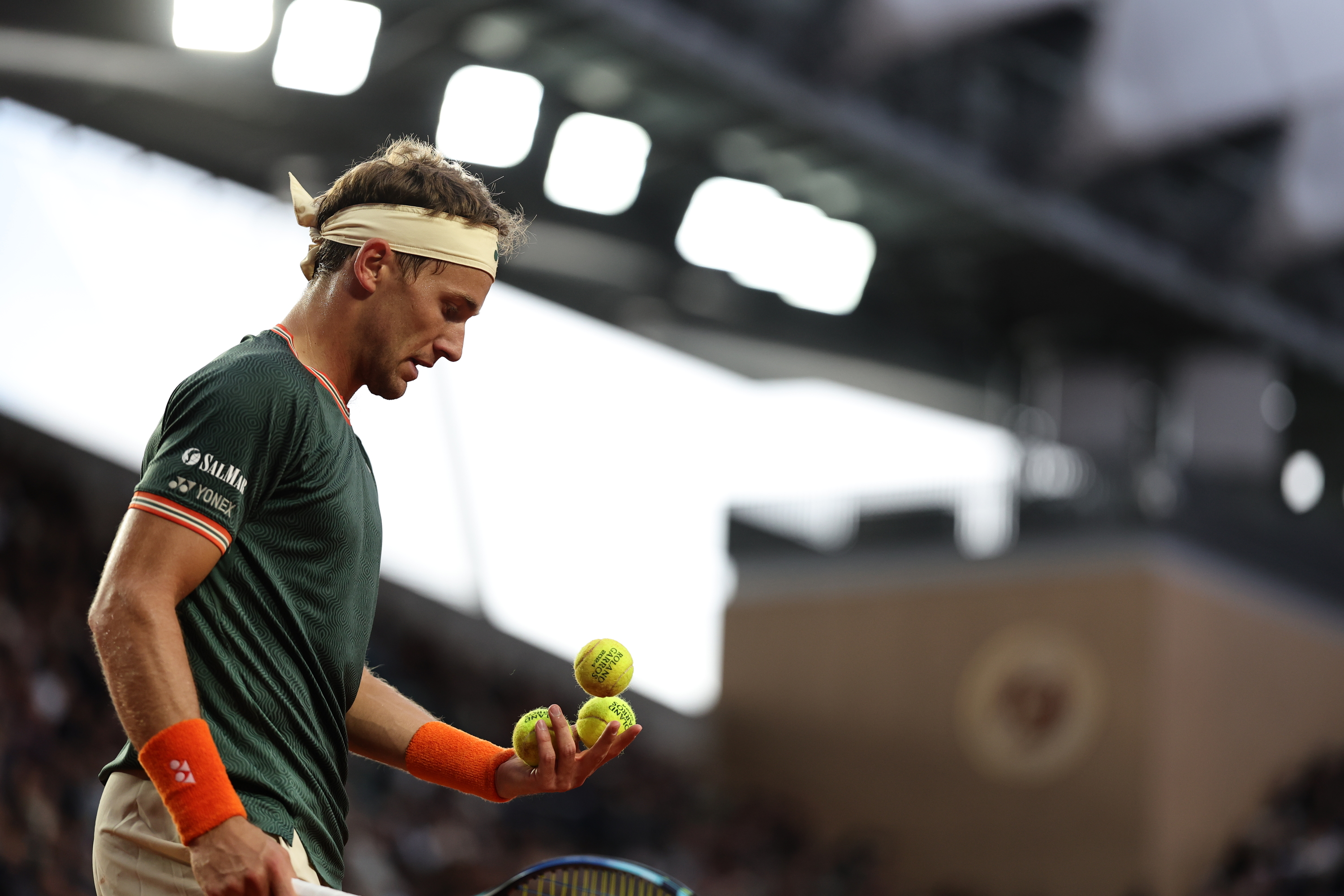  Casper Ruud, troisième tour, Roland-Garros 2024