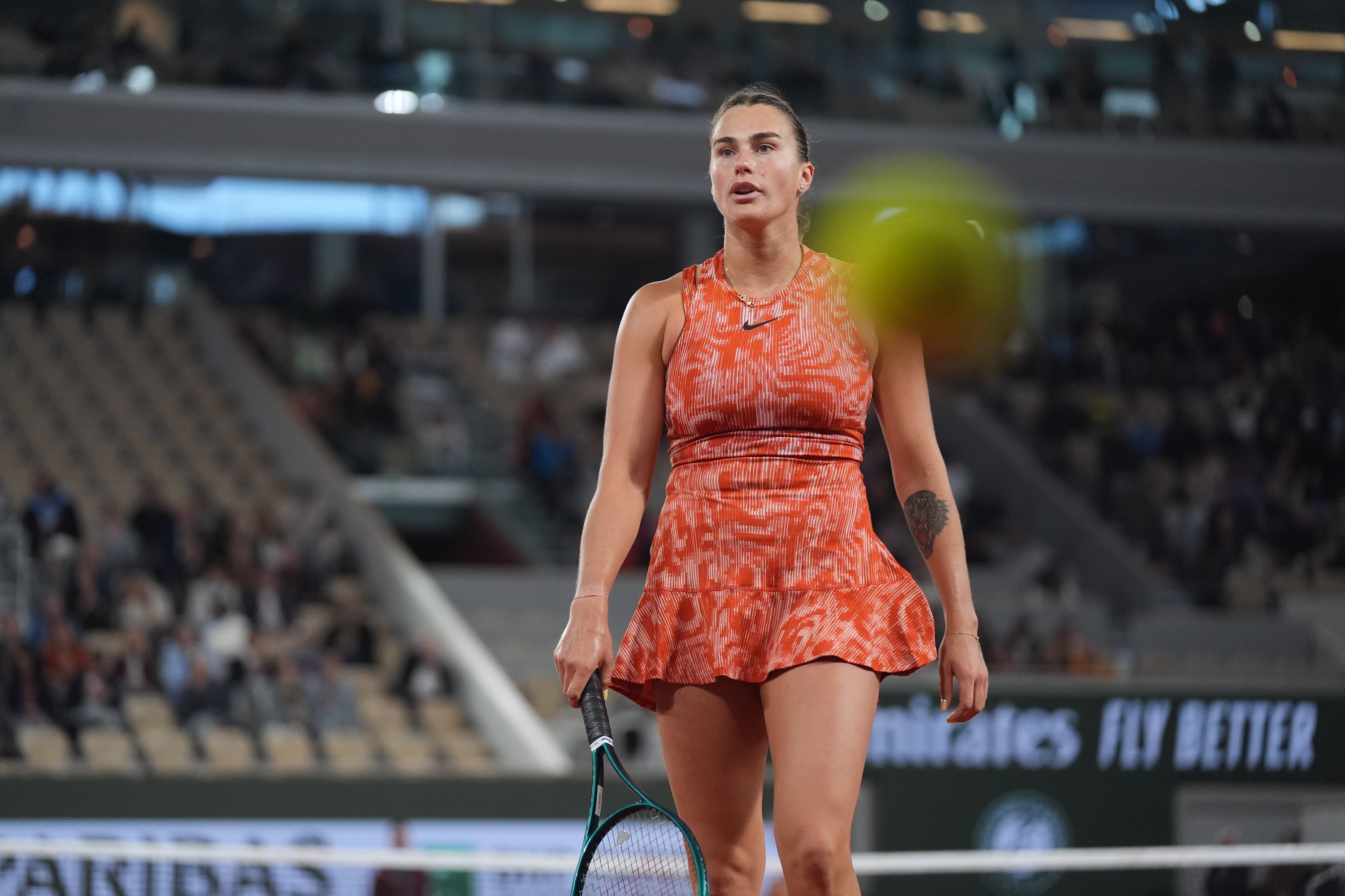 Aryna Sabalenka, troisième tour, Roland-Garros 2024