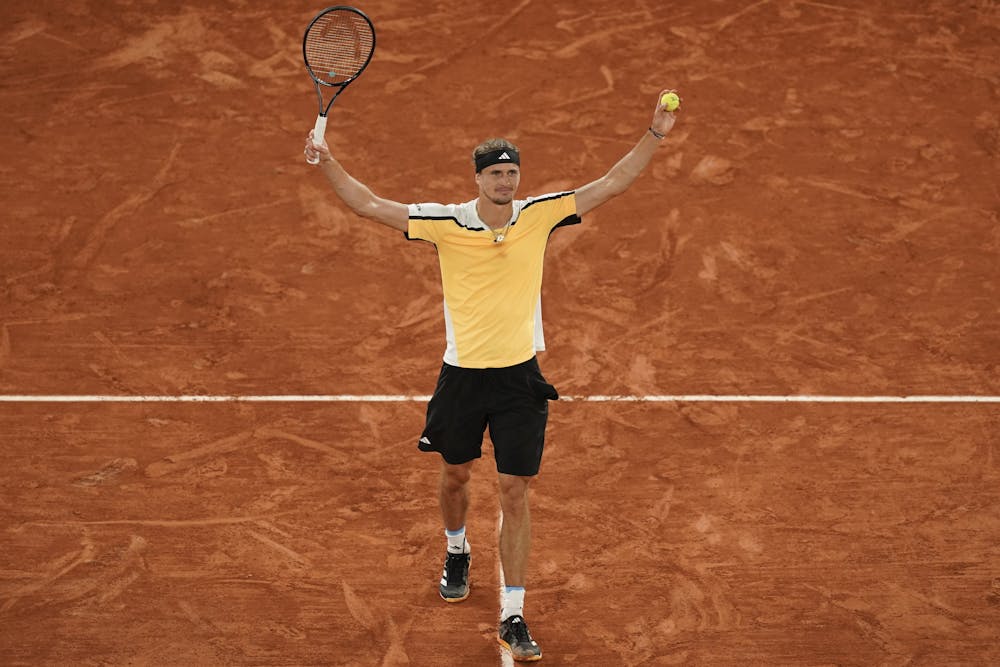 Alexander Zverev, third round, Roland-Garros 2024
