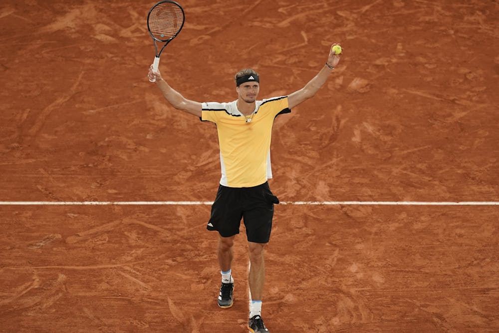 Alexander Zverev, third round, Roland-Garros 2024