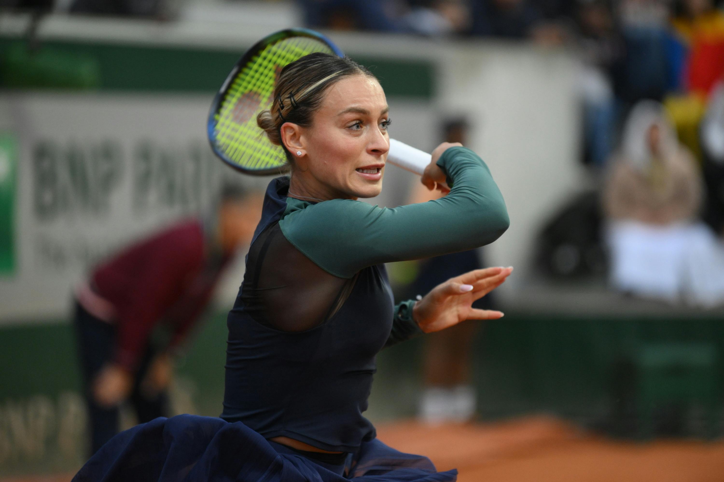 Ana Bogdan, third round, Roland-Garros 2024