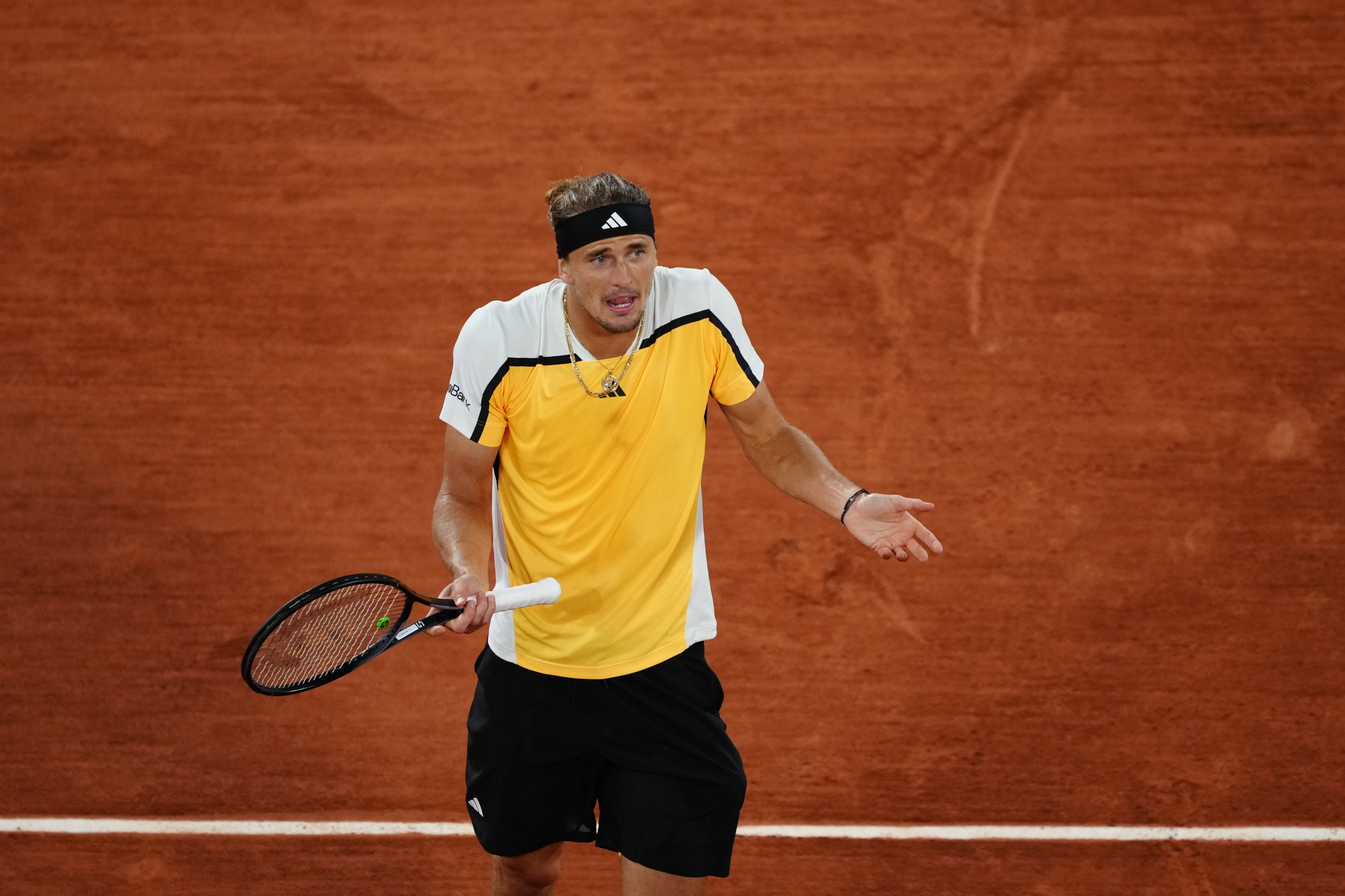 Alexander Zverev, troisième tour, Roland-Garros 2024