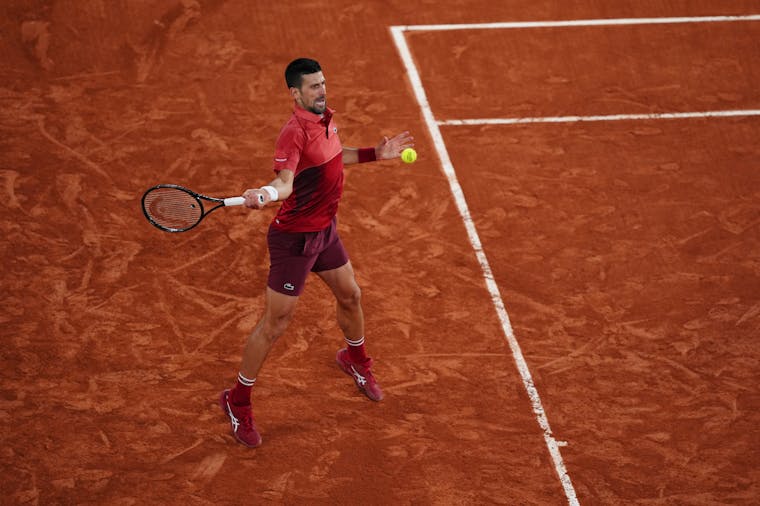 Novak Djokovic, third round, Roland-Garros 2024