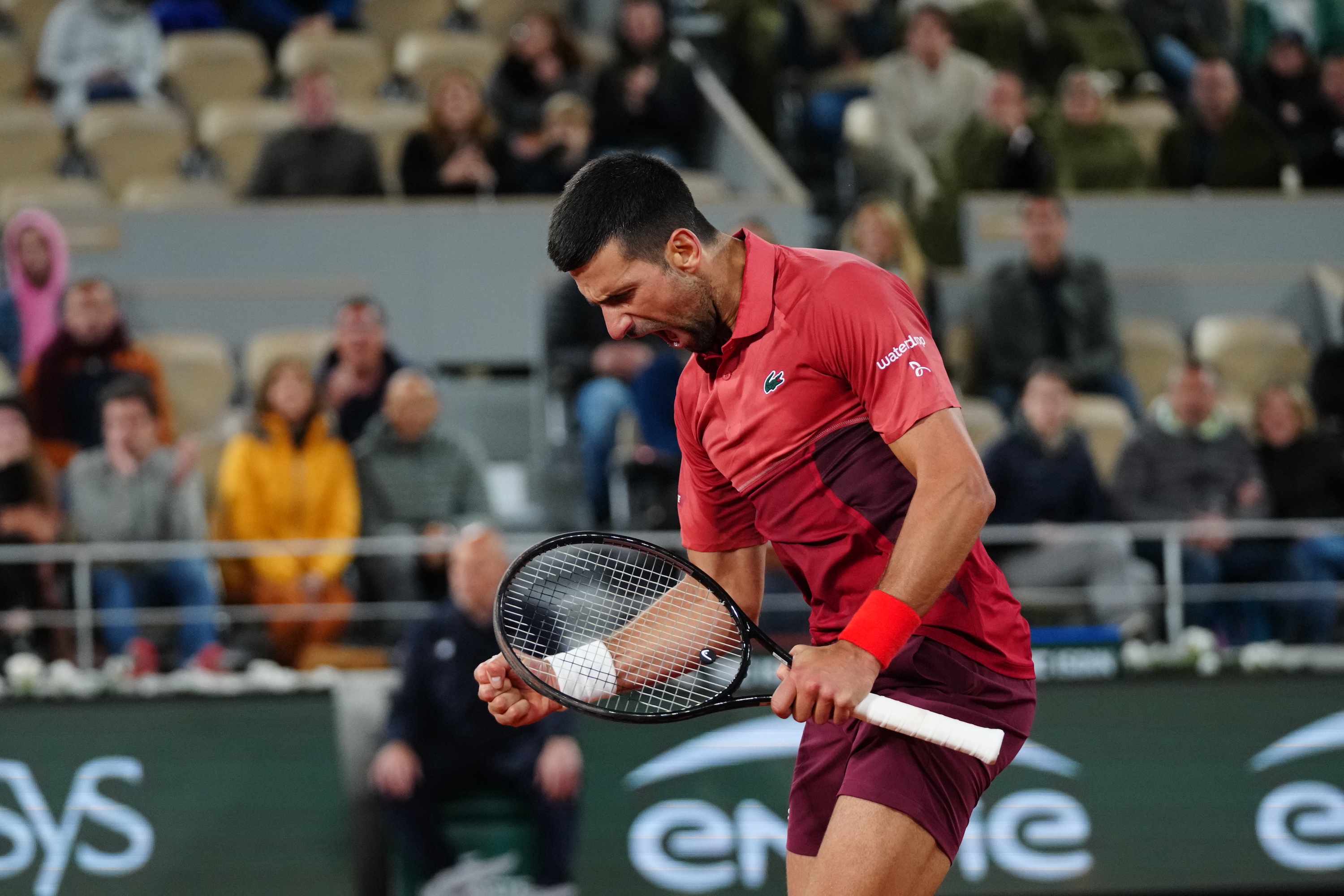 Novak Djokovic, third round, Roland-Garros 2024