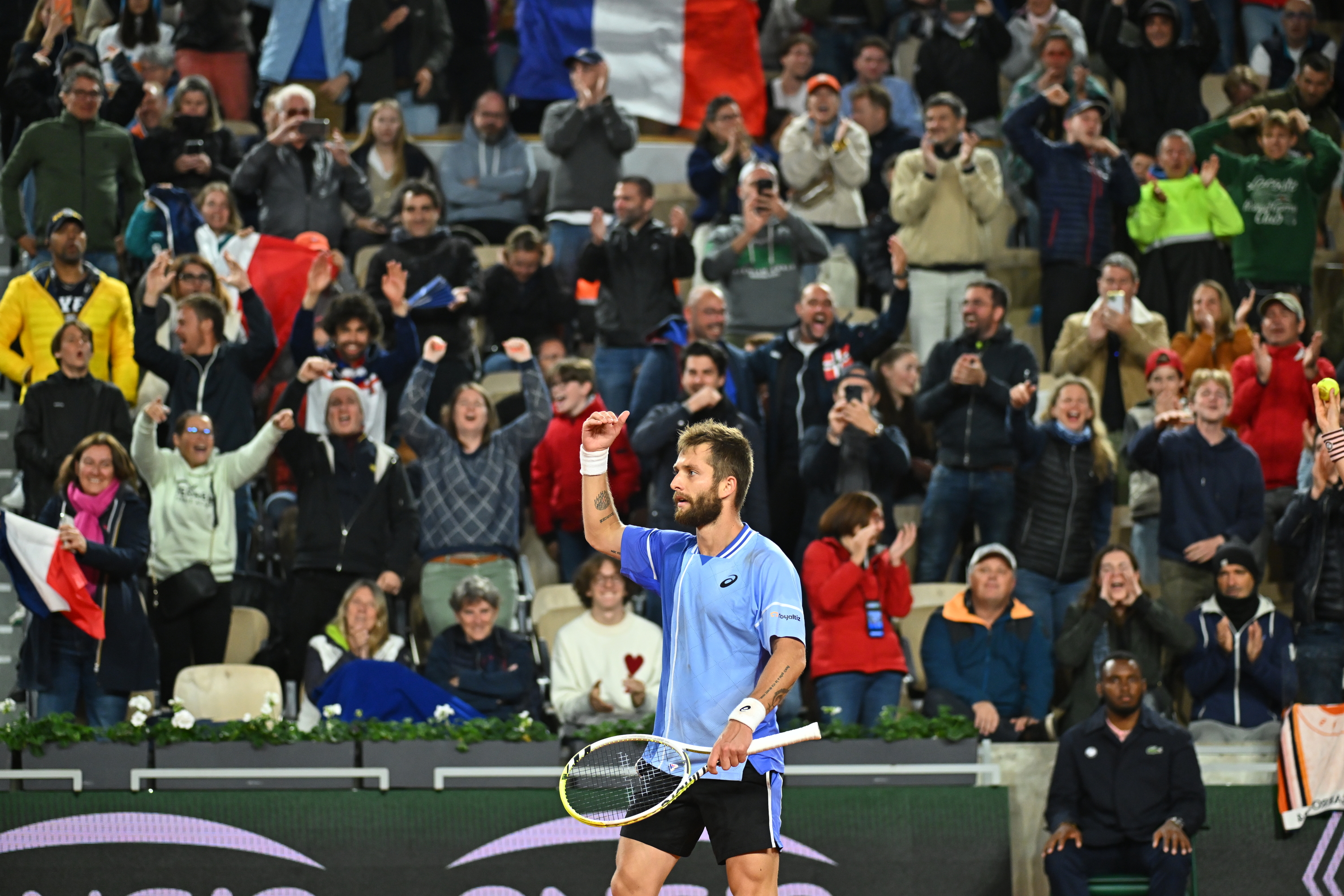 Corentin Moutet, troisième tour, Roland-Garros 2024