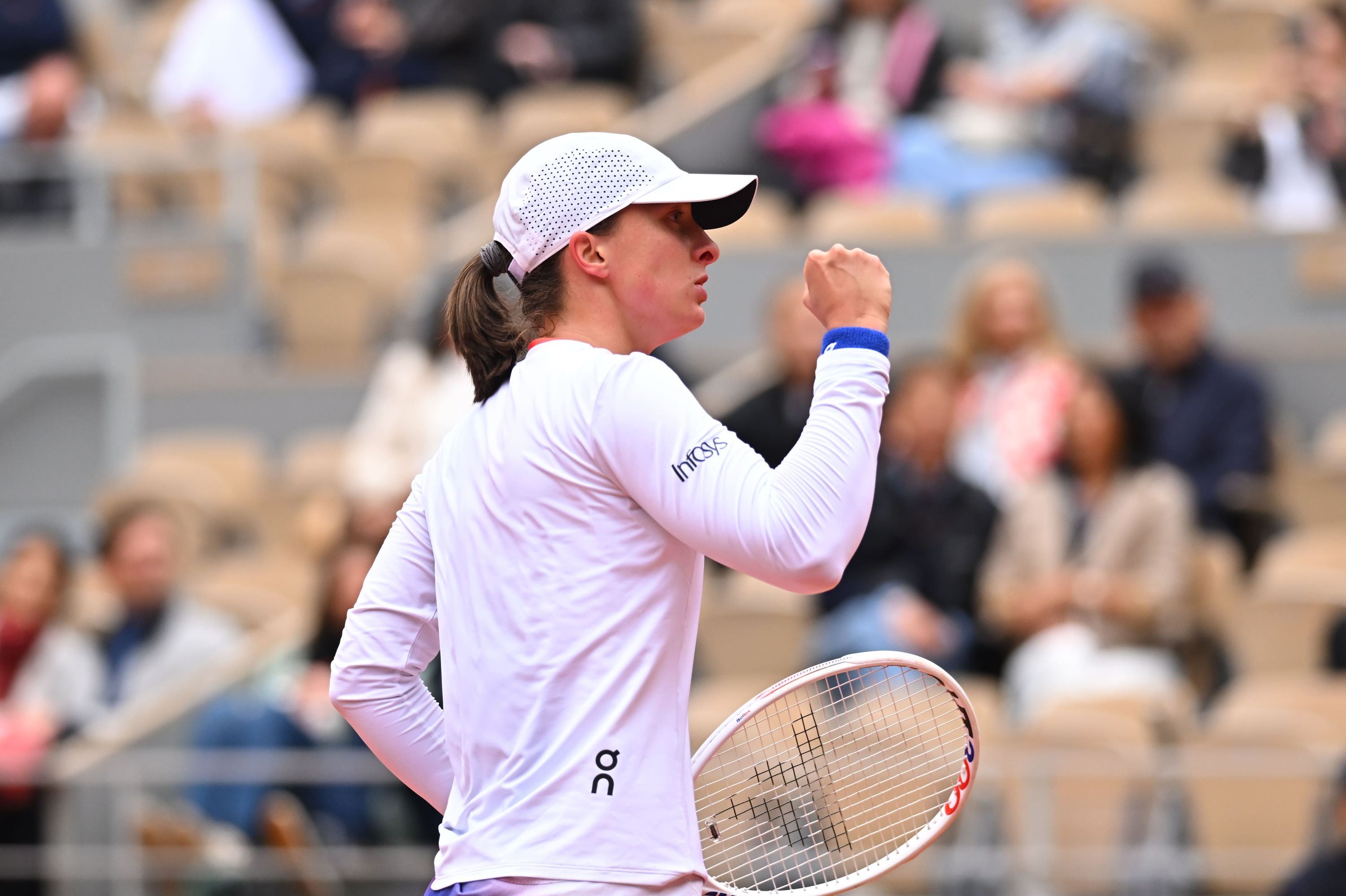 Iga Swiatek, huitièmes de finale, Roland-Garros 2024