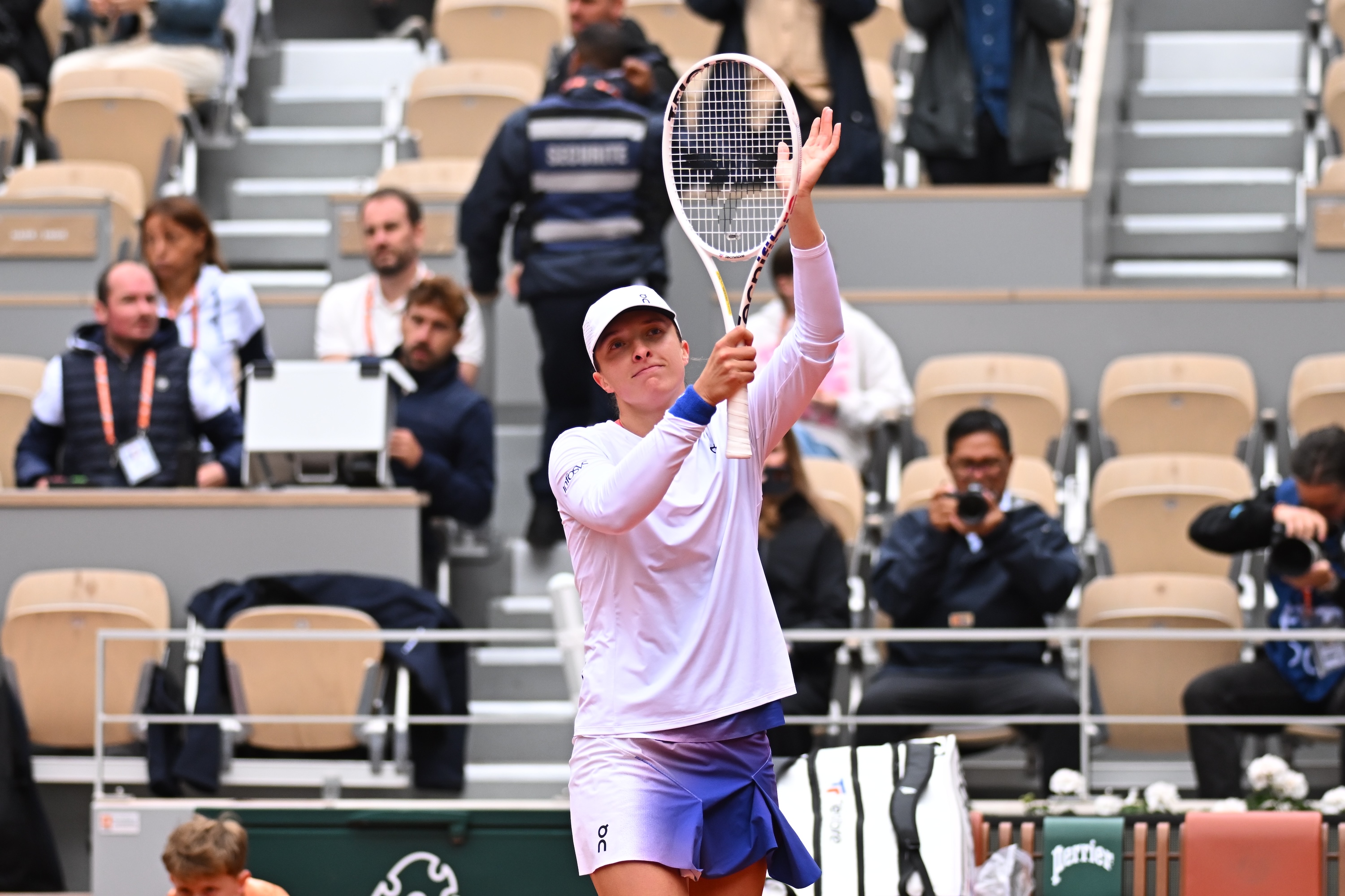 Iga Swiatek, huitièmes de finale, Roland-Garros 2024