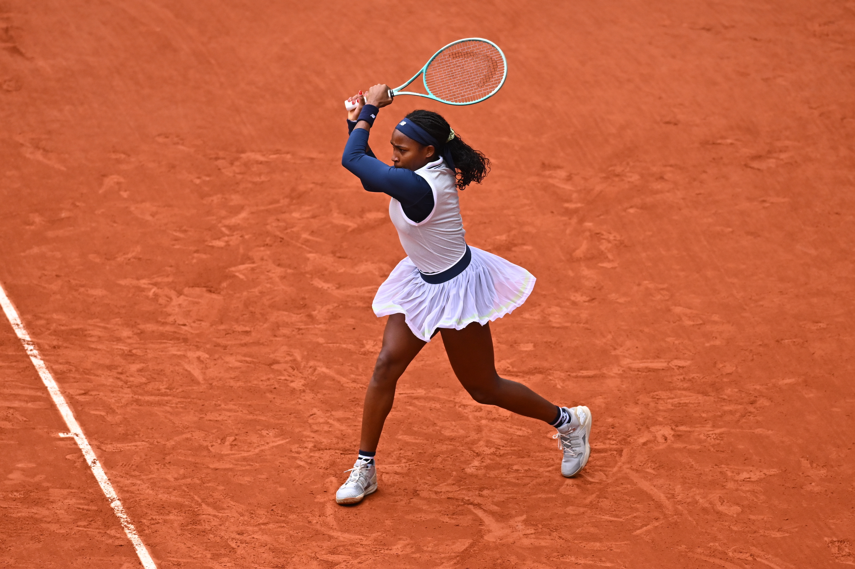 Coco Gauff, fourth round, Roland-Garros 2024