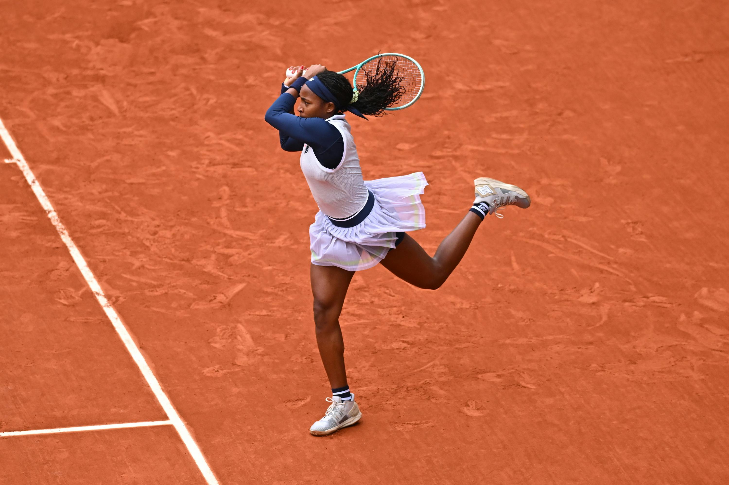 Coco Gauff, huitièmes de finale, Roland-Garros 2024 