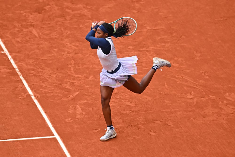 Coco Gauff, huitièmes de finale, Roland-Garros 2024 