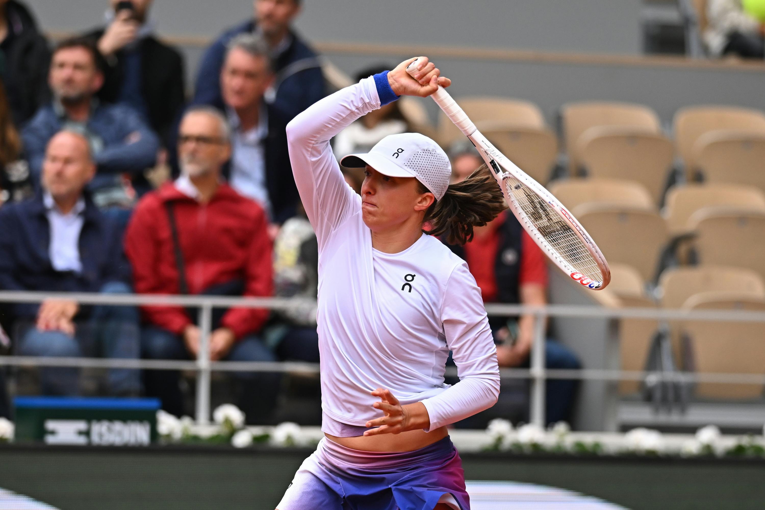 Iga Swiatek, huitièmes de finale, Roland-Garros 2024