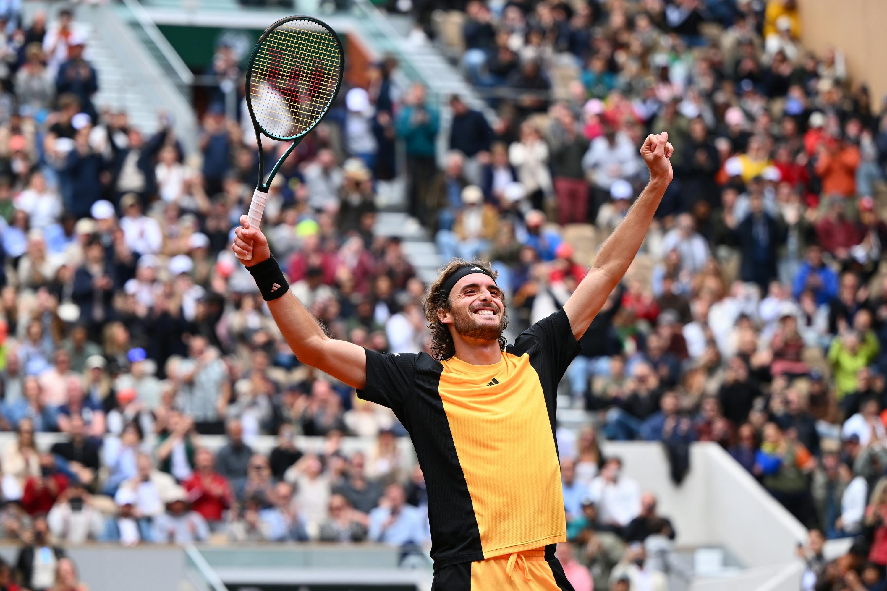 Stefanos Tsitsipas, huitièmes de finale, Roland-Garros 2024
