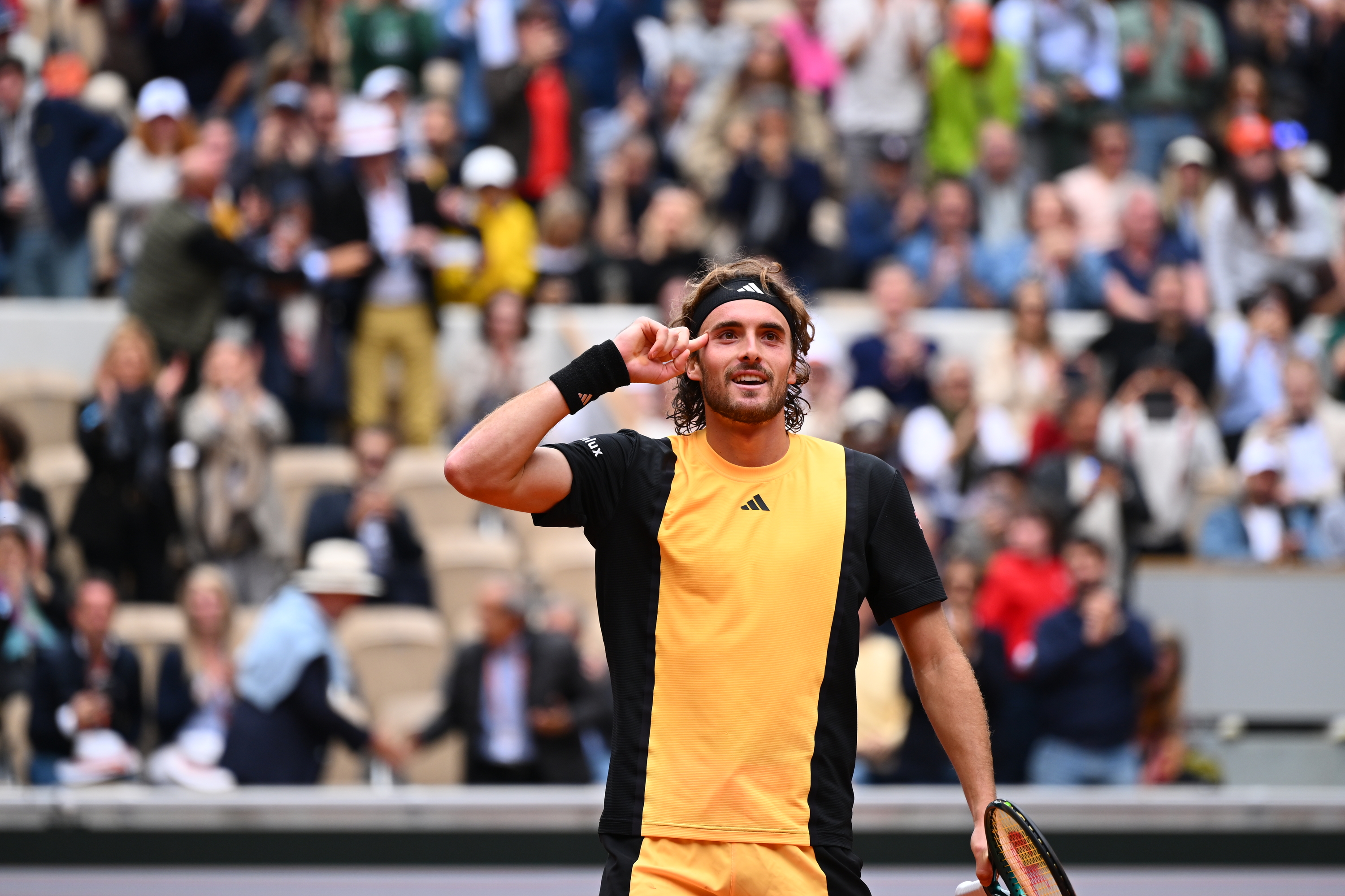 Stefanos Tsitsipas, huitièmes de finale, Roland-Garros 2024
