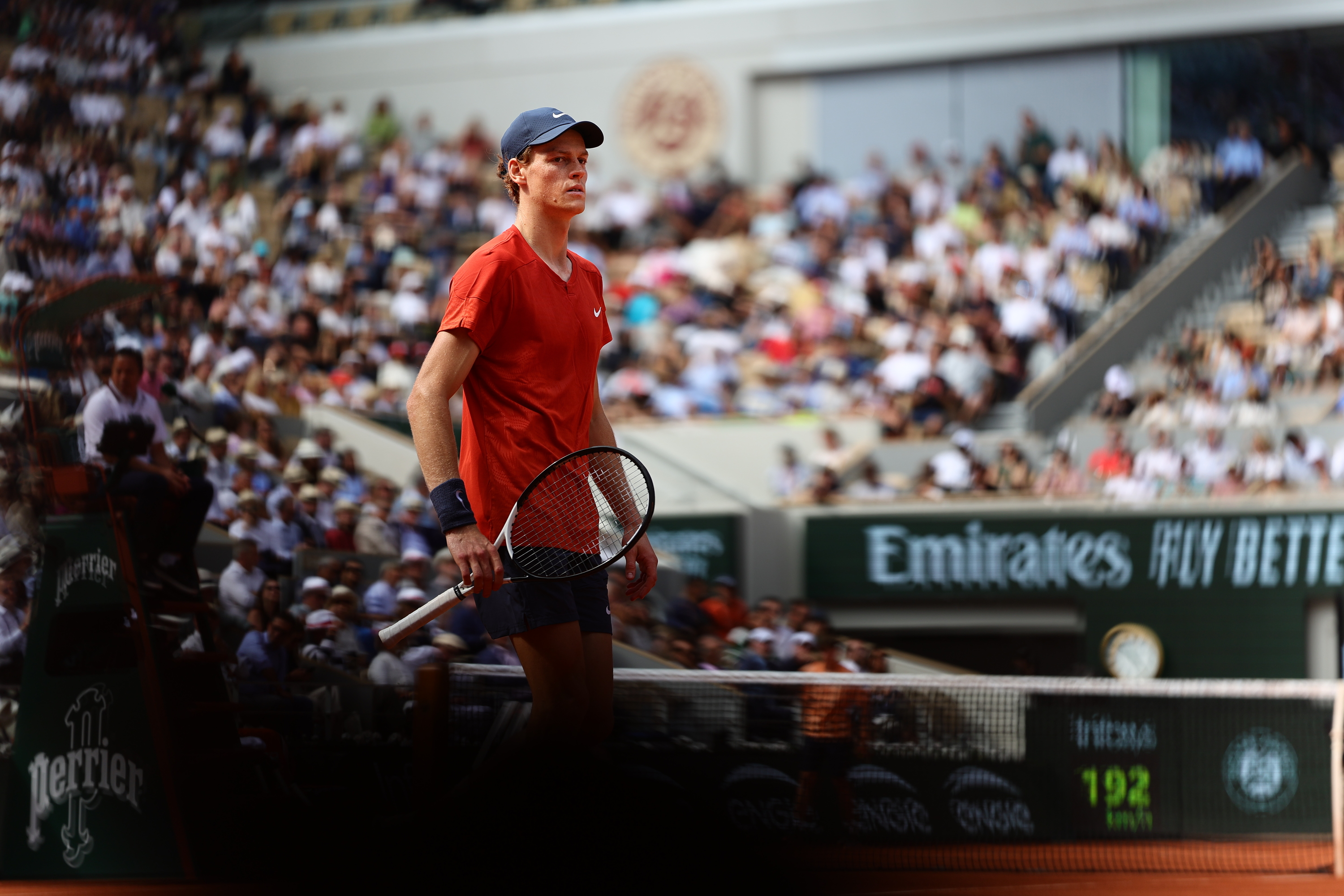 Jannik Sinner, quarts de finale, Roland-Garros 2024