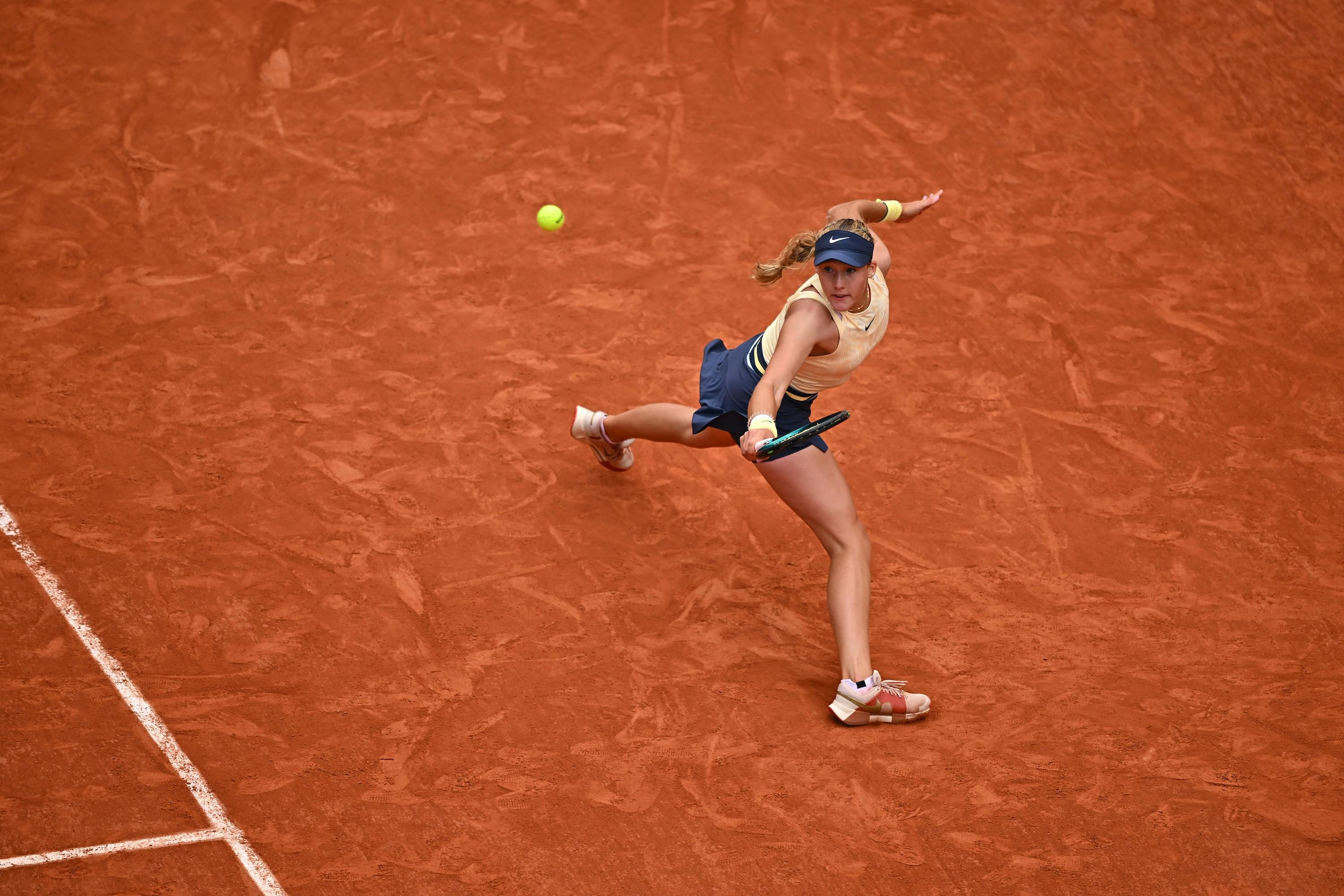 Mirra Andreeva, quarts de finale, Roland-Garros 2024