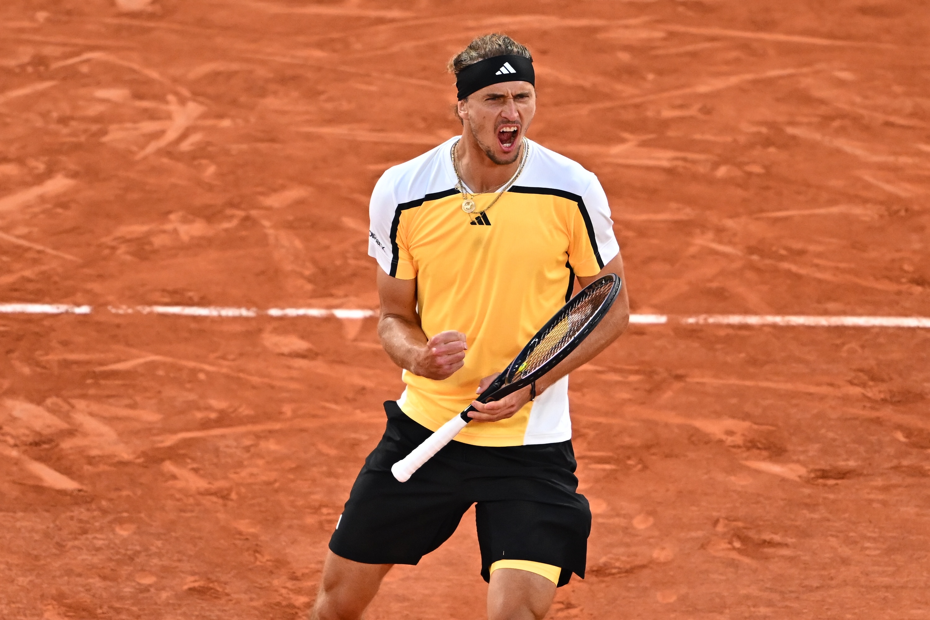 Alexander Zverev, quarts de finale, Roland-Garros 2024