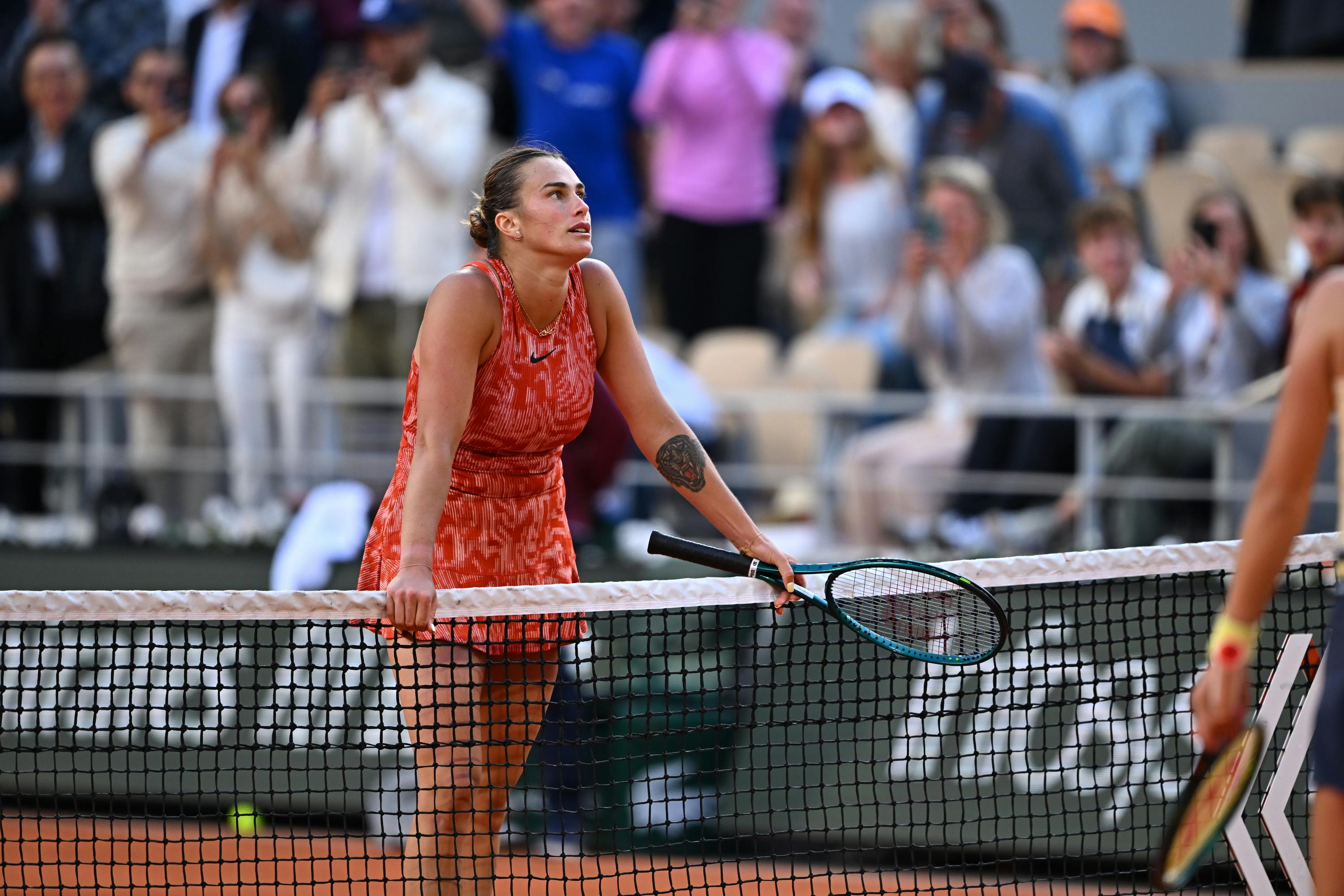 Aryna Sabalenka, quarter-final, Roland-Garros 2024