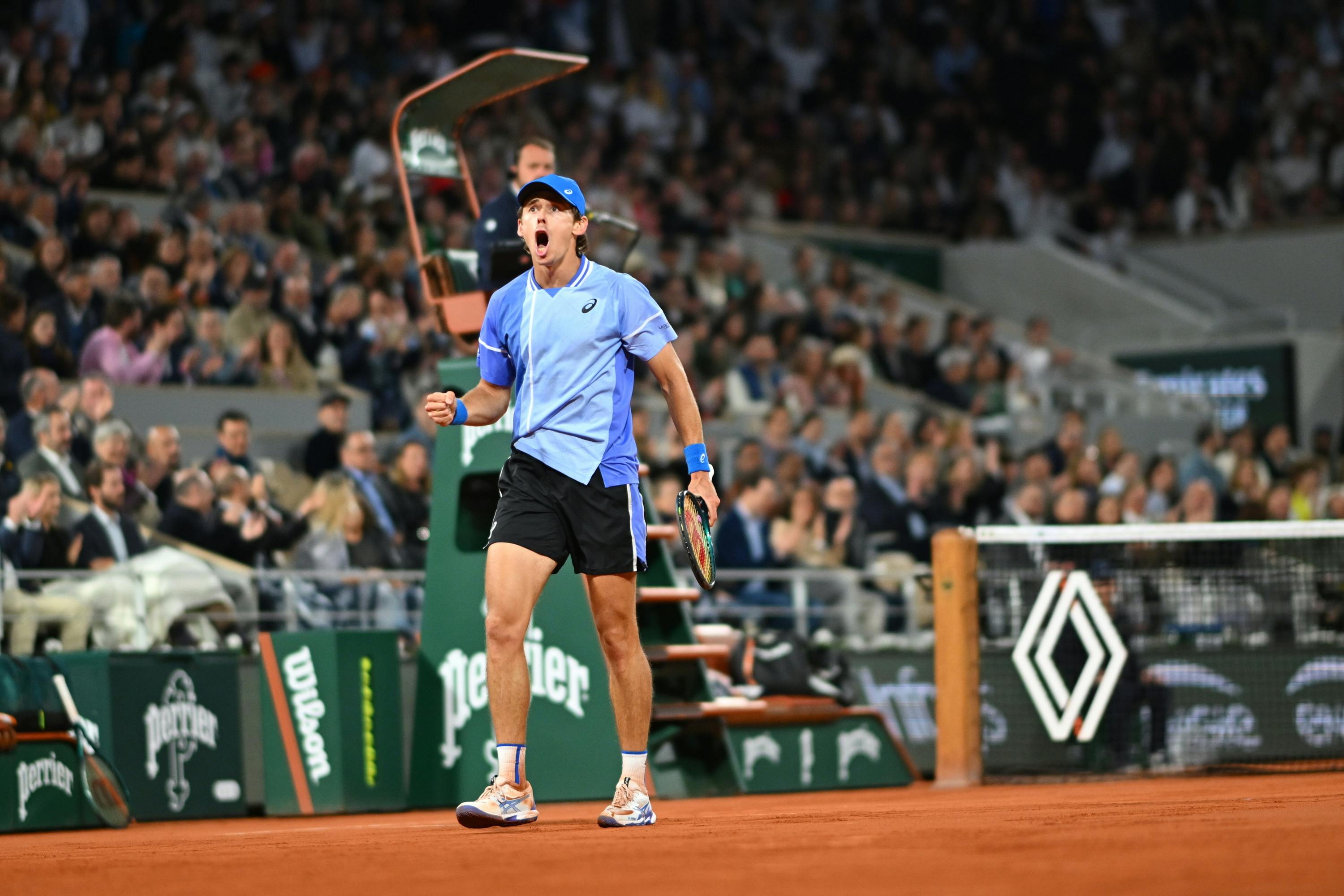 Alex De Minaur, quarts de finale, Roland-Garros 2024