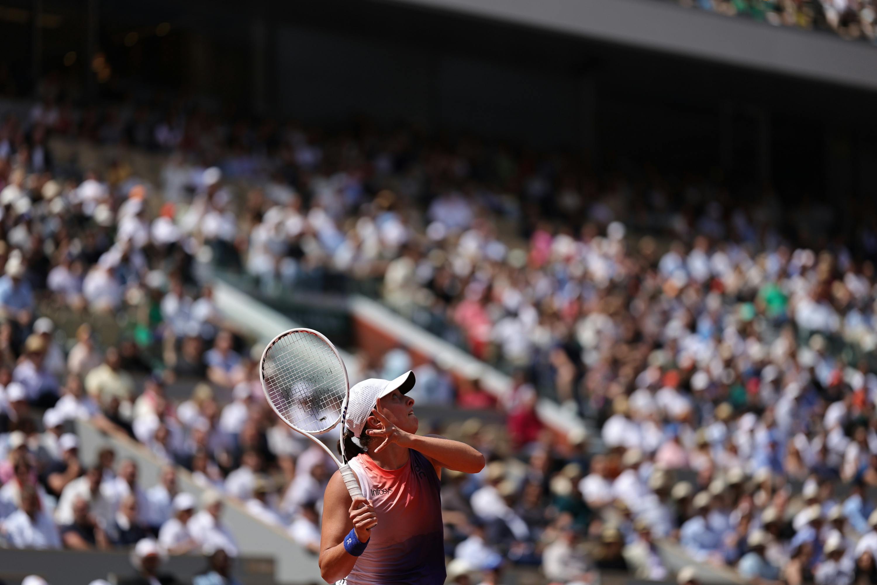 Iga Świątek, women's semi-final, Roland-Garros 2024