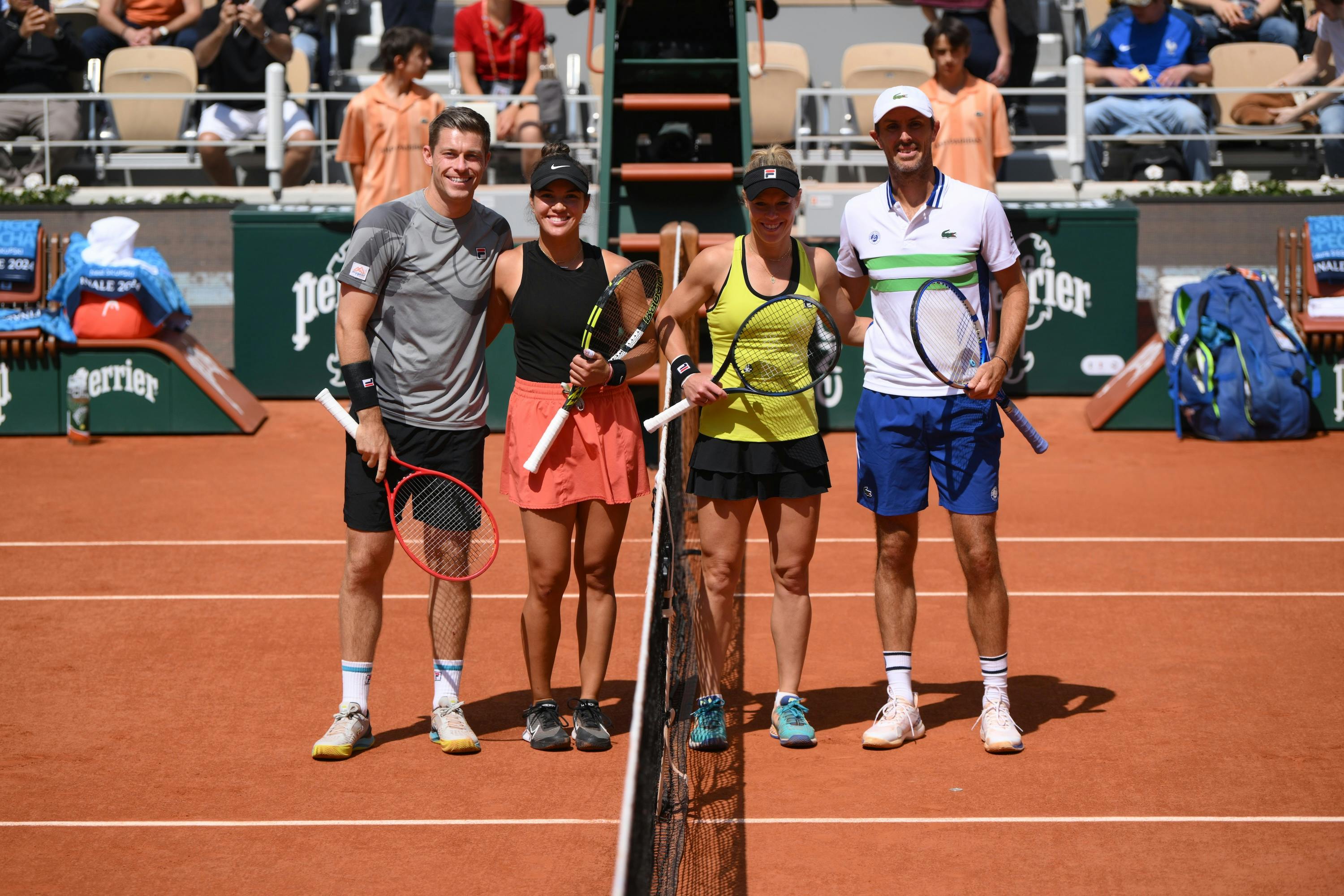 Neal Skupski, Desirae Krawczyk, Laura Siegemund, Edouard Roger-Vasselin, mixed doubles final, Roland-Garros 2024