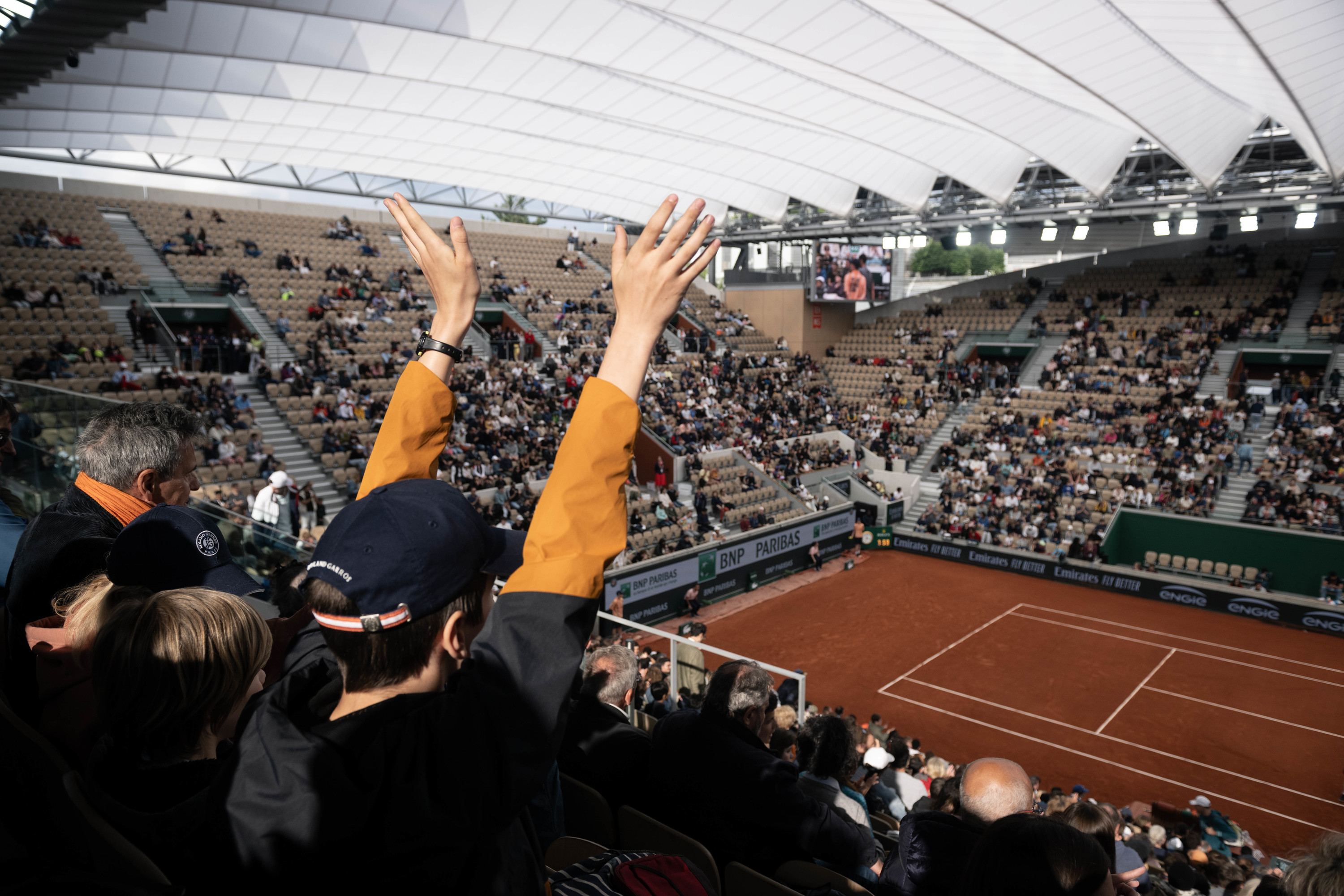 spectateurs Suzanne-Lenglen 2024