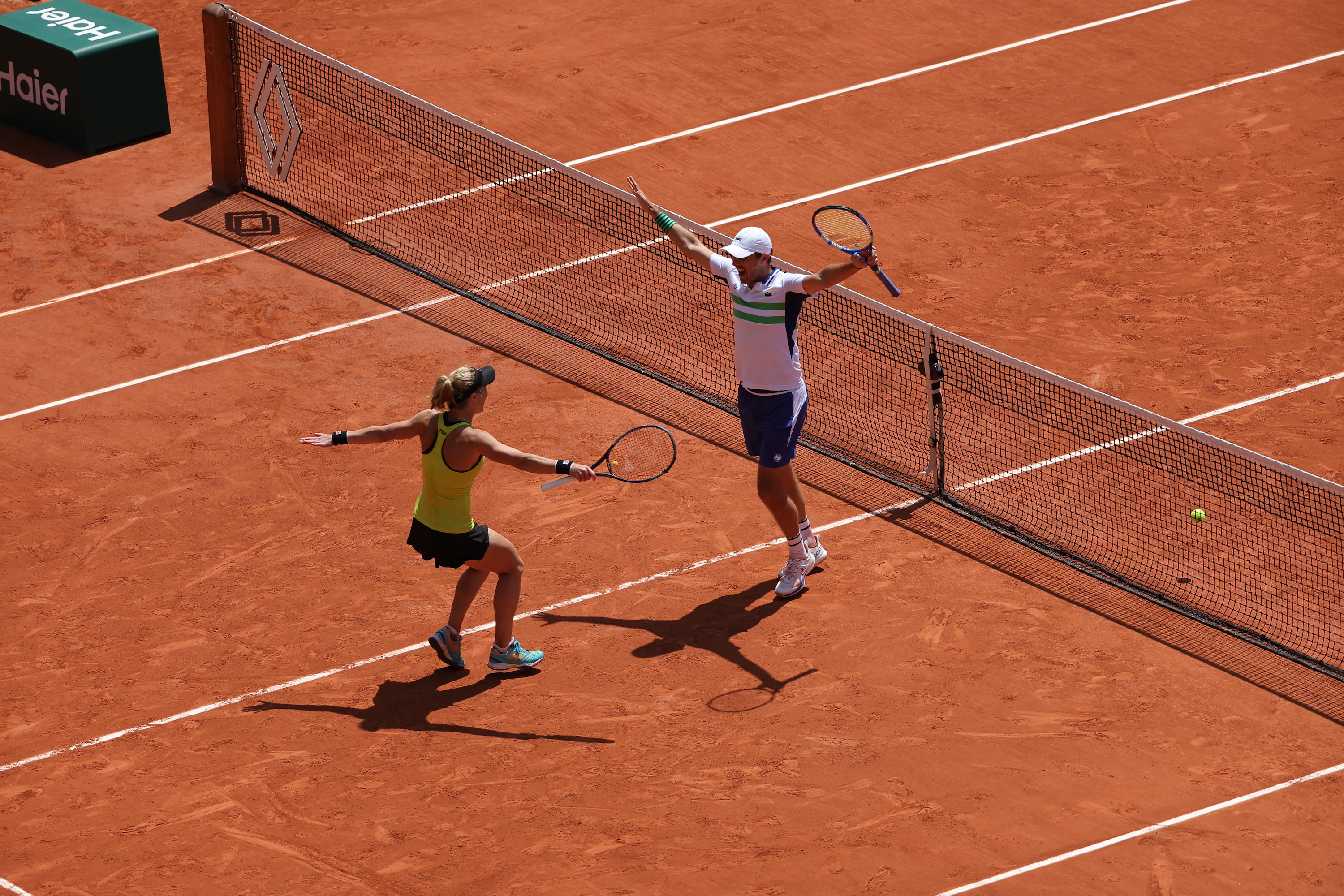 Laura Siegemund, Edouard Roger-Vasselin, mixed doubles final, Roland-Garros 2024