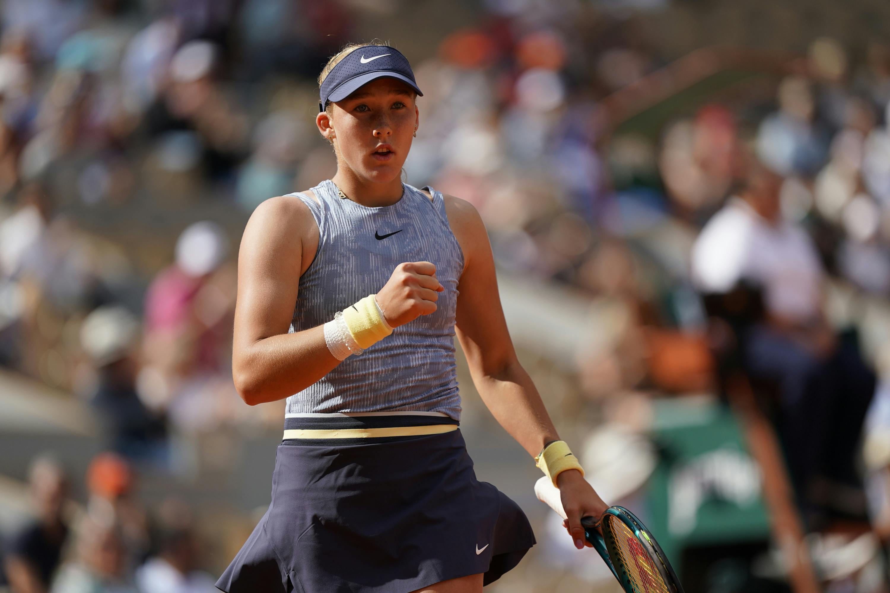 Mirra Andreeva, semi-final, Roland-Garros 2024