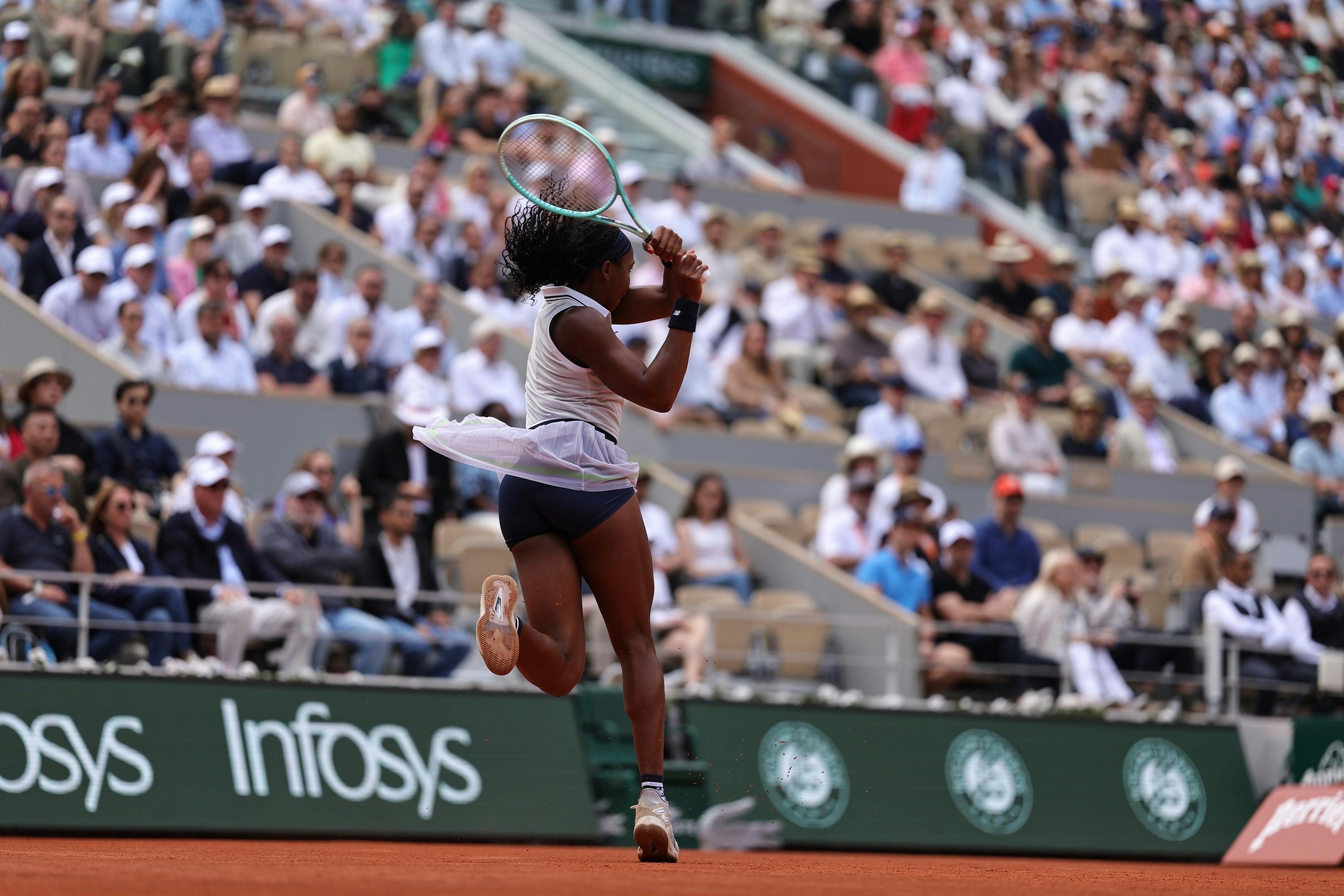 Coco Gauff, semi-final, Roland-Garros 2024