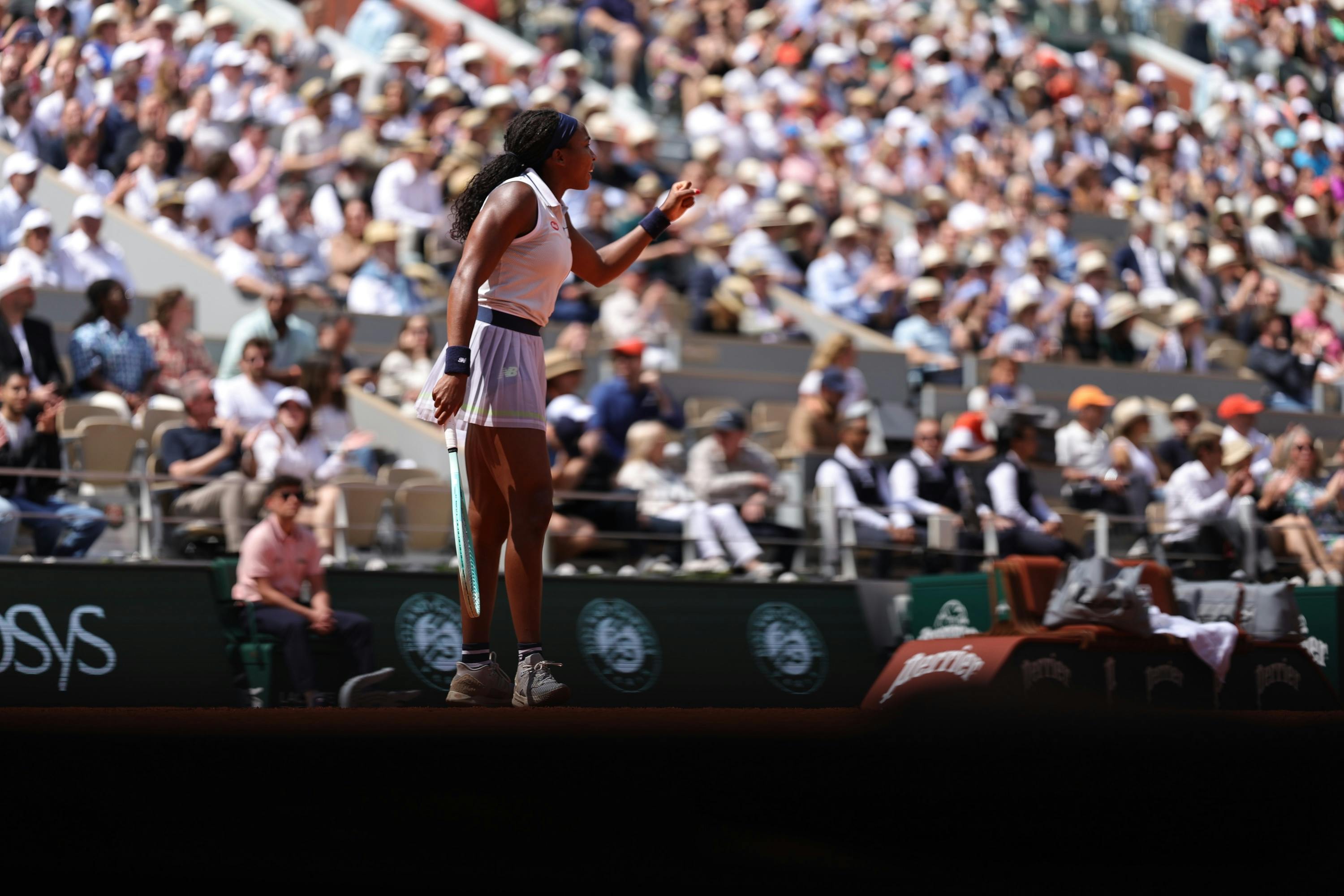 Coco Gauff, semi-final, Roland-Garros 2024