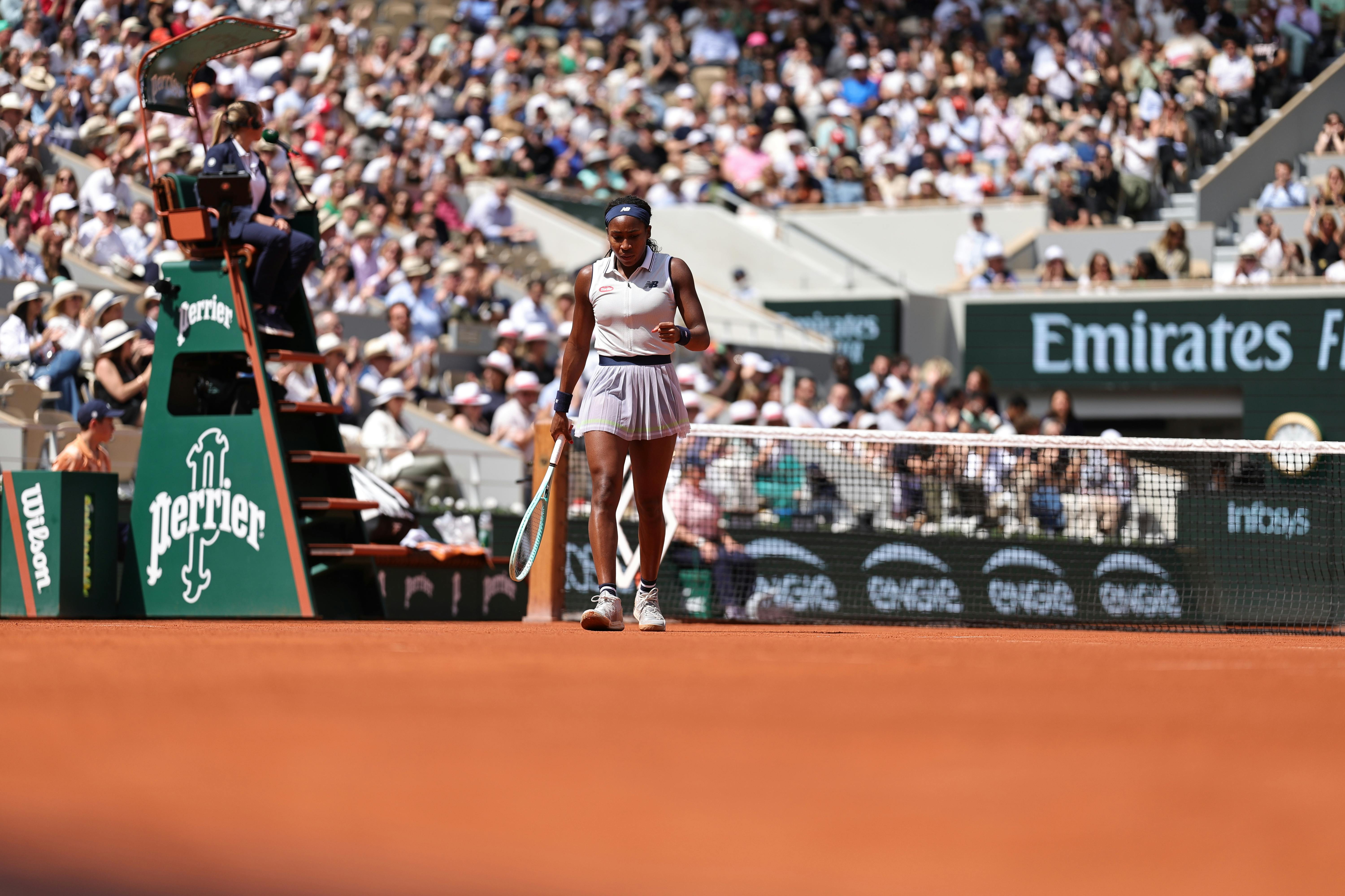 Coco Gauff, semi-final, Roland-Garros 2024